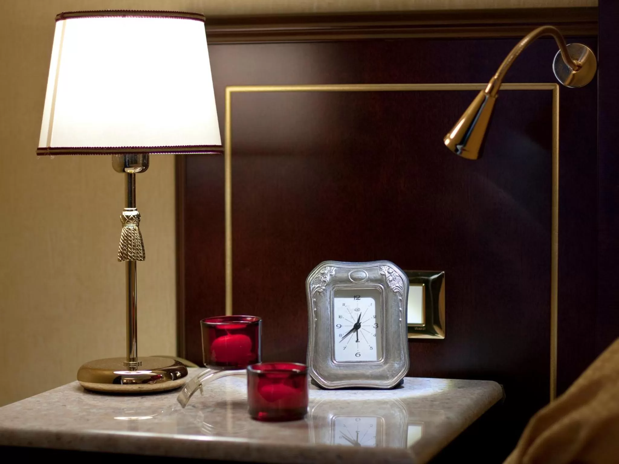 Decorative detail in Hotel Mondial