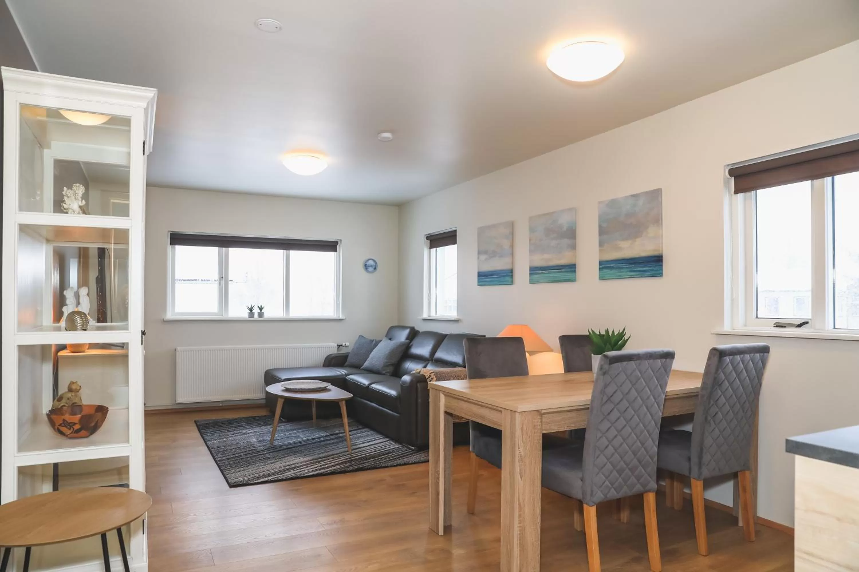 Living room in E18 Apartments