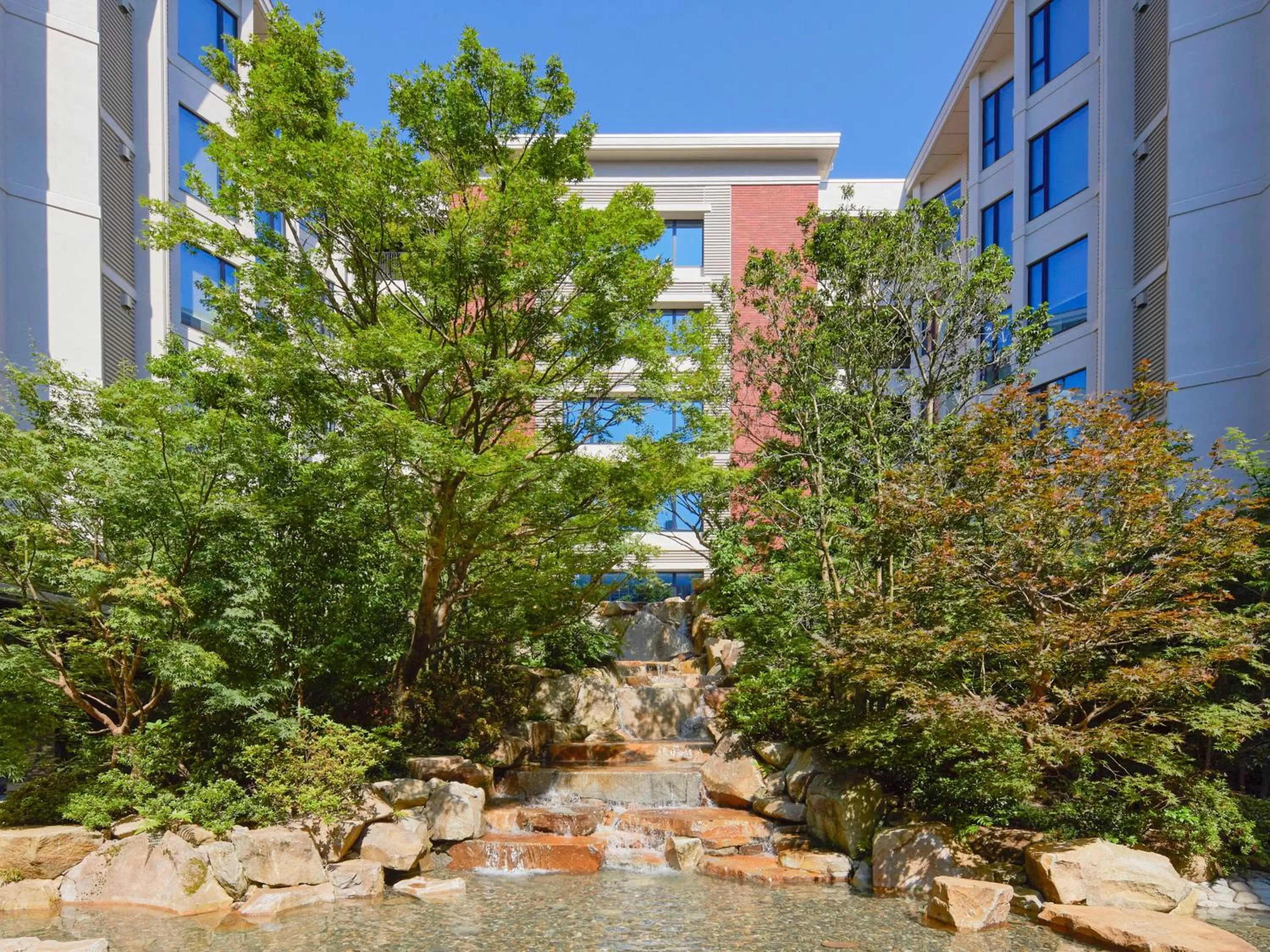 Garden, Property Building in THE HOTEL SANRAKU KANAZAWA 21th December 2022 OPEN