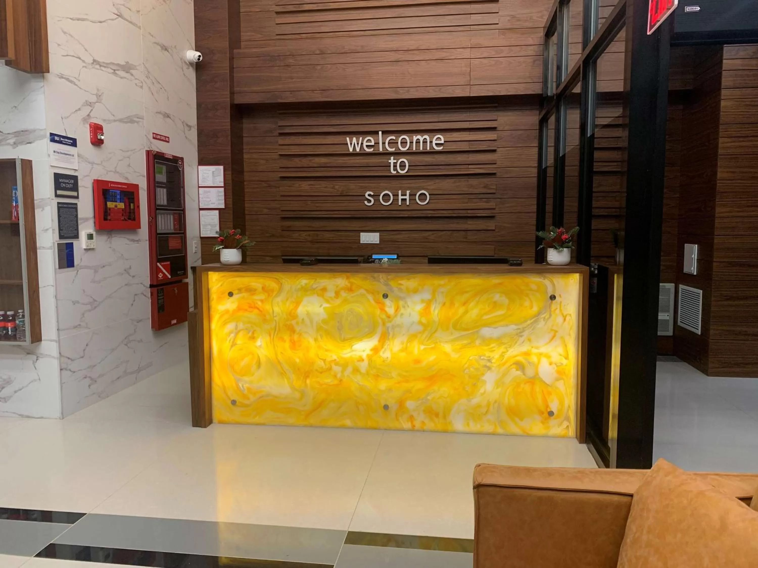 Lobby or reception in Best Western Plus Soho Hotel