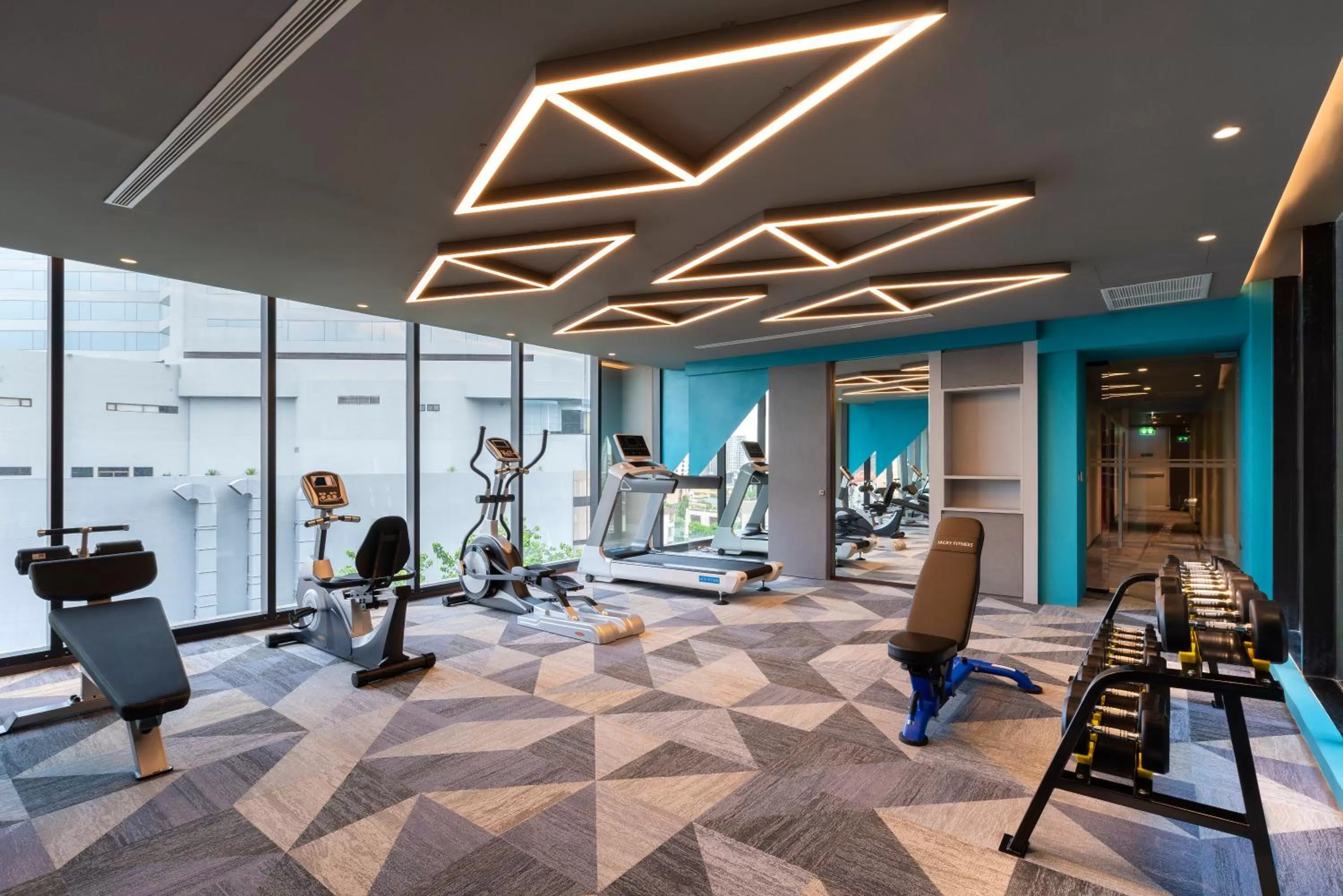 Fitness centre/facilities in ibis Styles Bangkok Ratchada