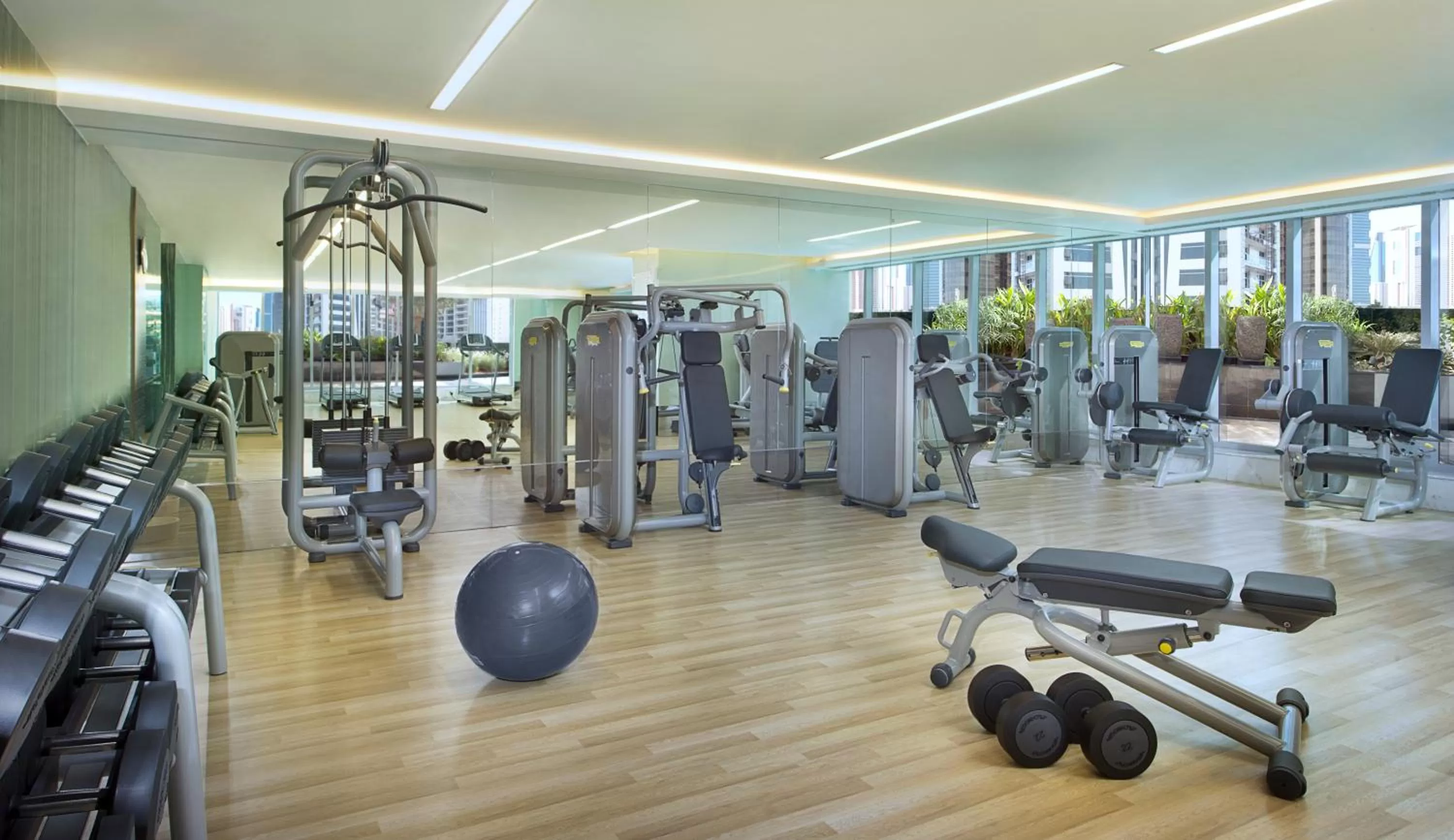 Fitness centre/facilities in Atana Hotel