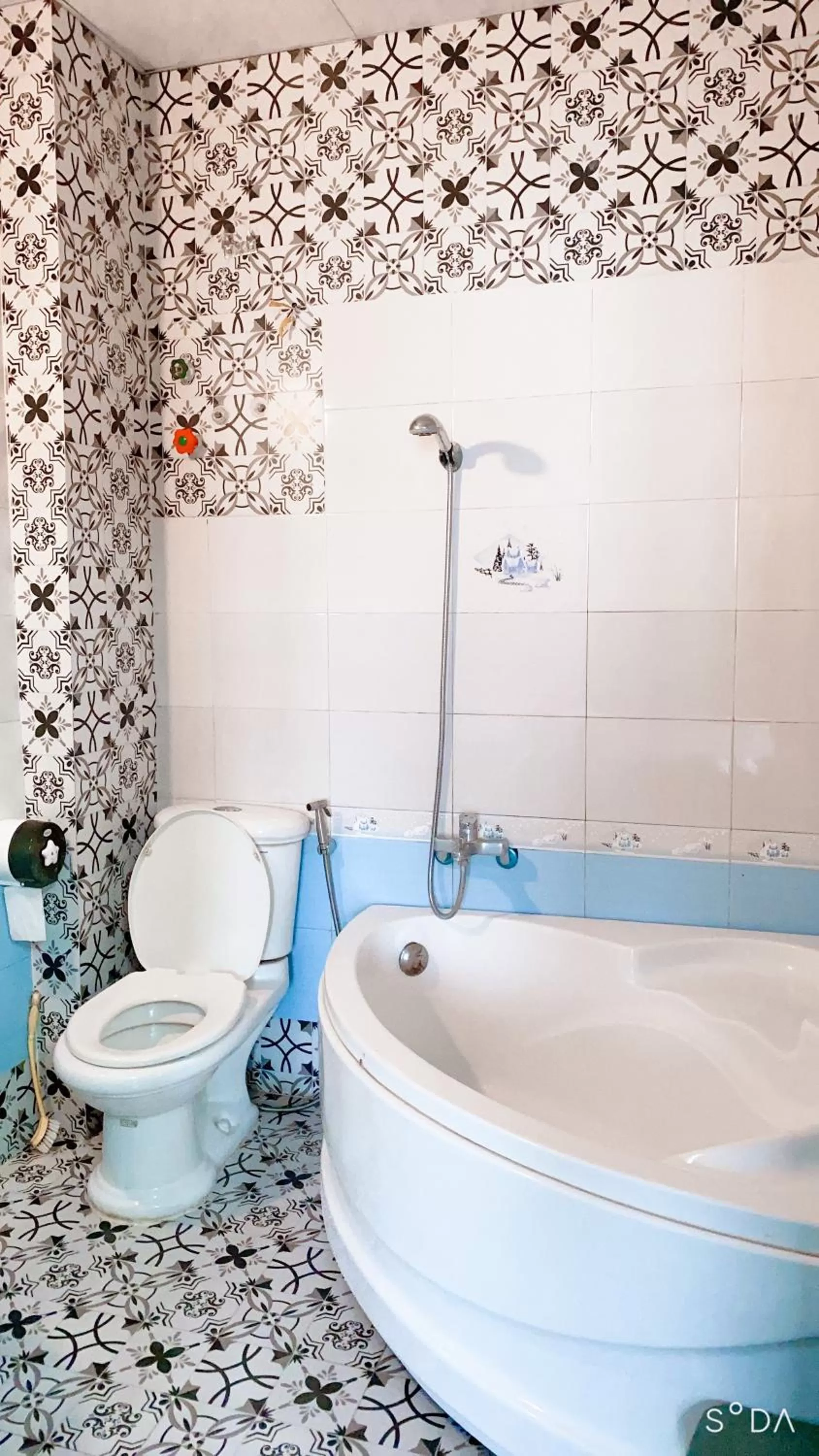 Toilet in Đình Vũ 3 Motel