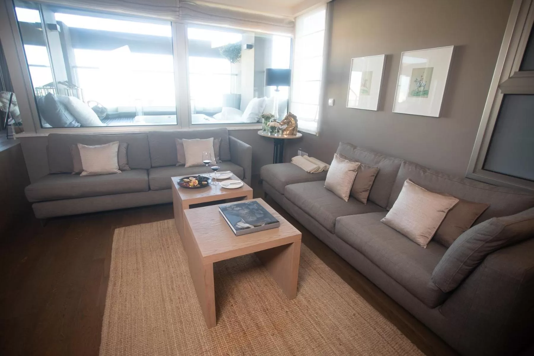 Seating area in Alasia Boutique Hotel