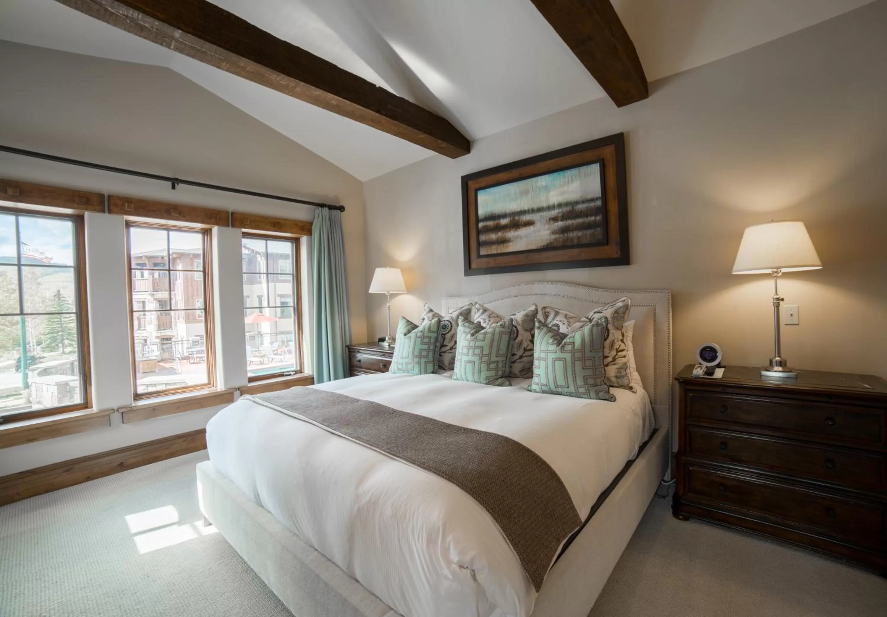 Bed in The Chateaux Deer Valley