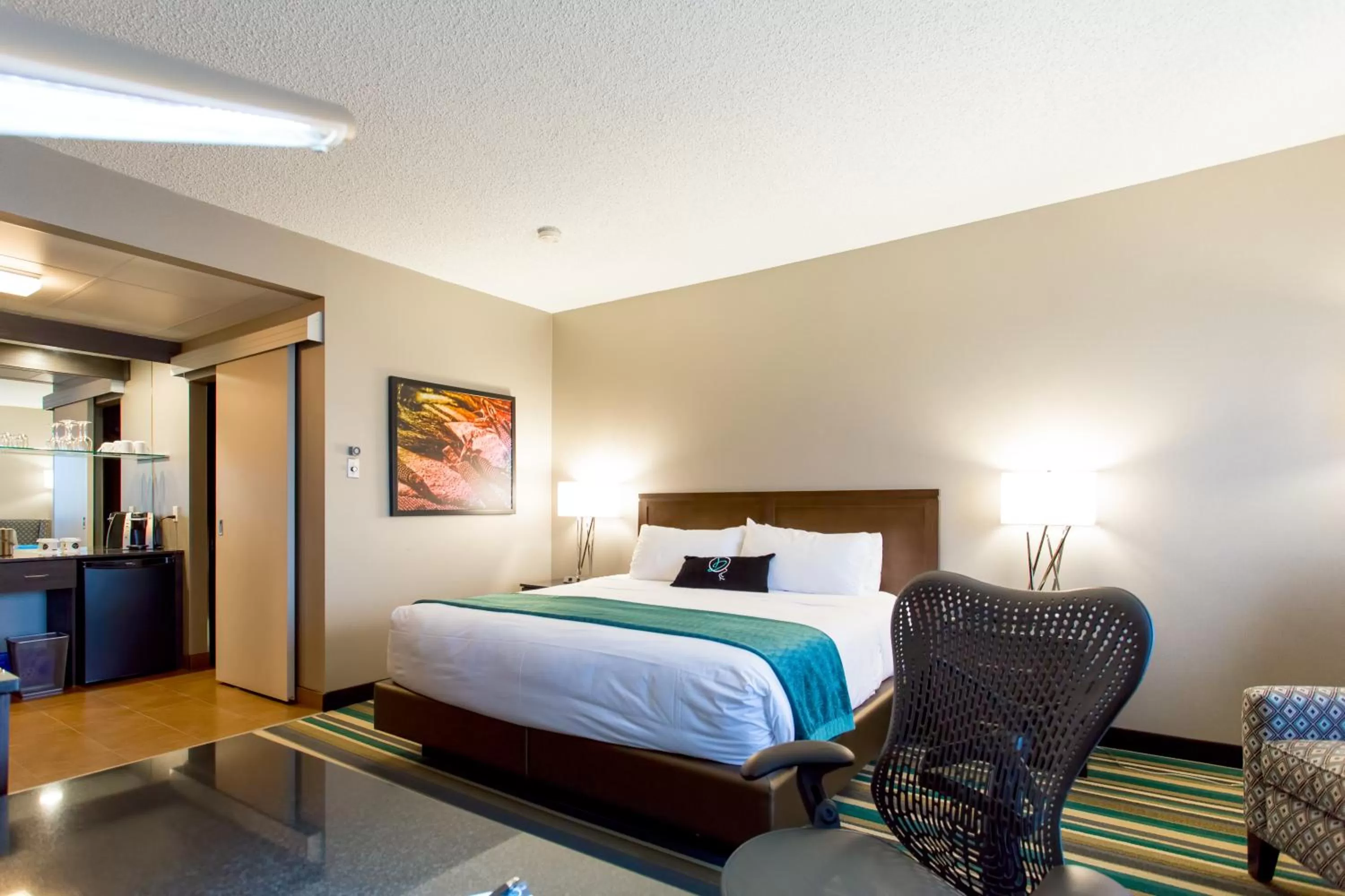 Bed in Hotel Blackfoot