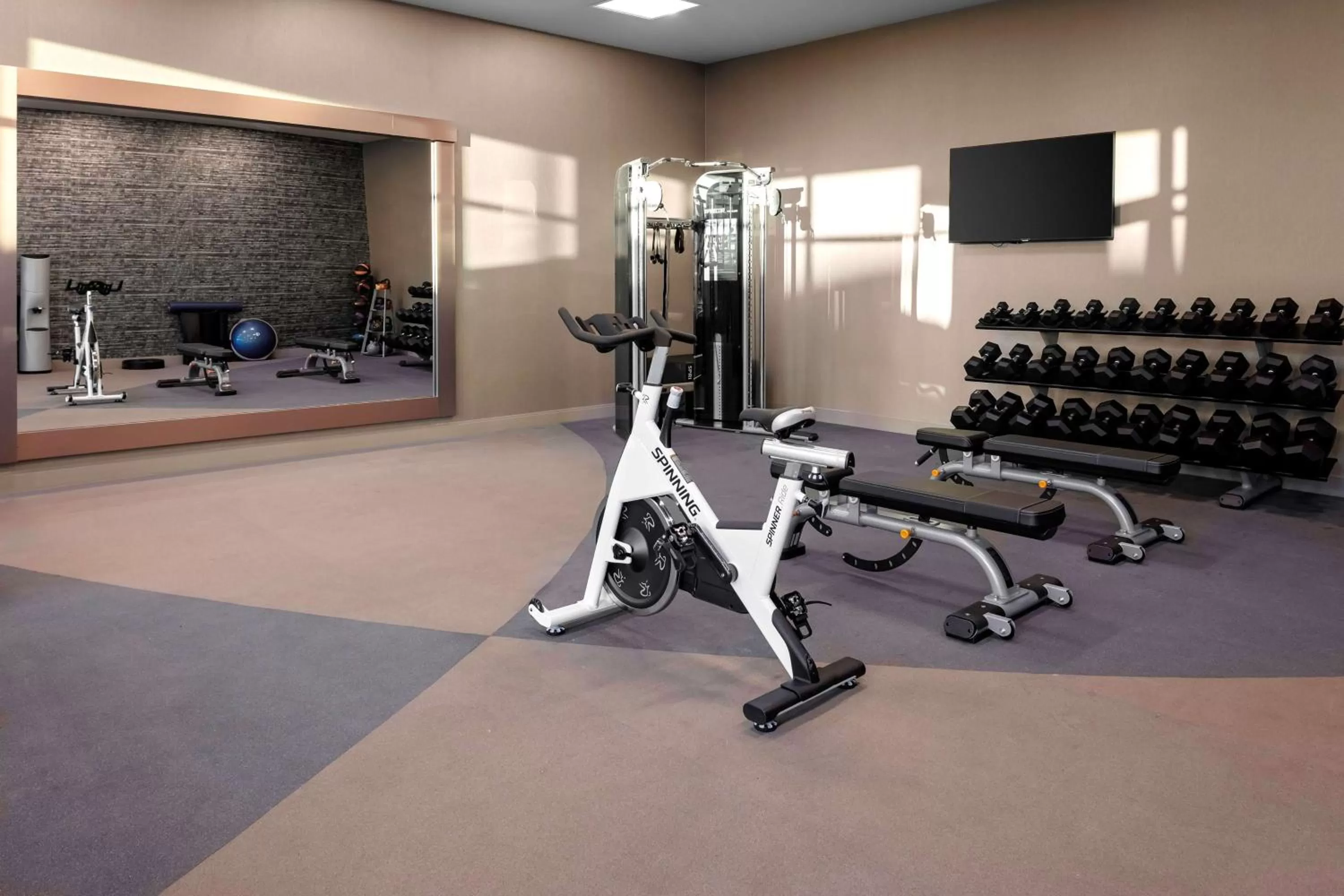 Fitness centre/facilities in Hilton Garden Inn Chandler Downtown