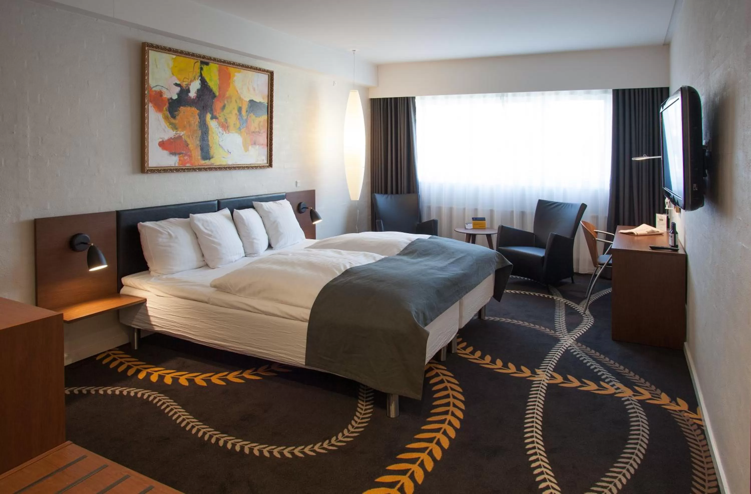 Seating area, Bed in Best Western Plus Hotel Eyde