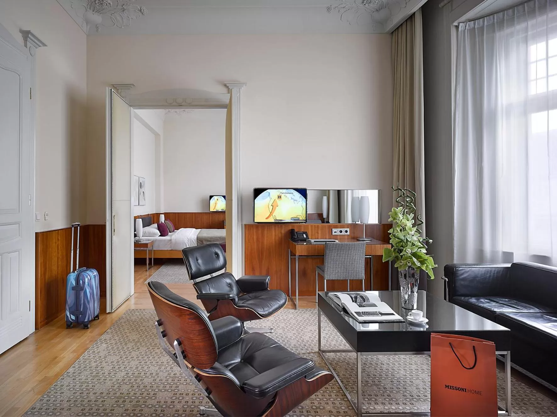 TV and multimedia in K+K Hotel Central