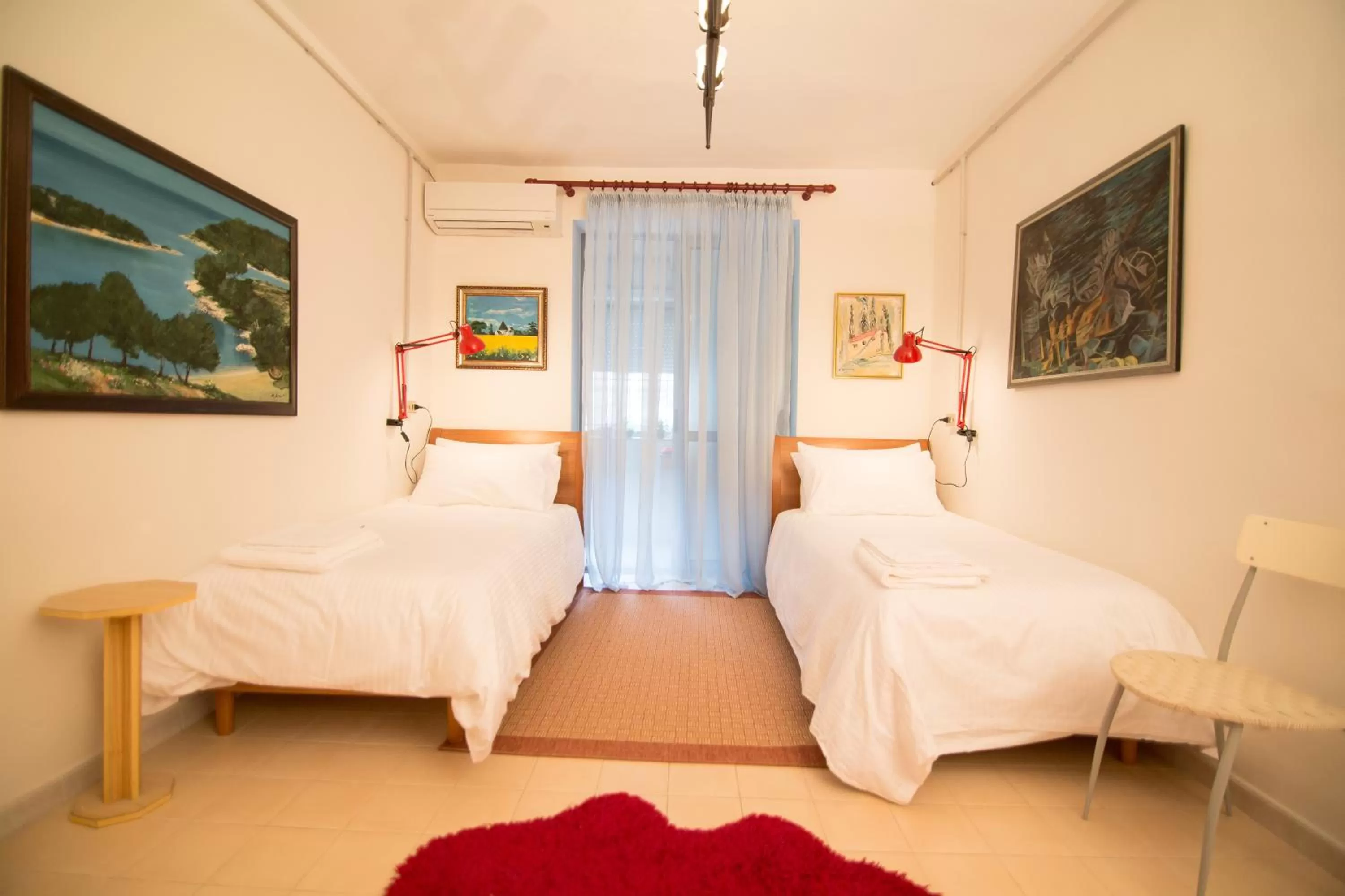 Bed in B&B Artistic Tirana