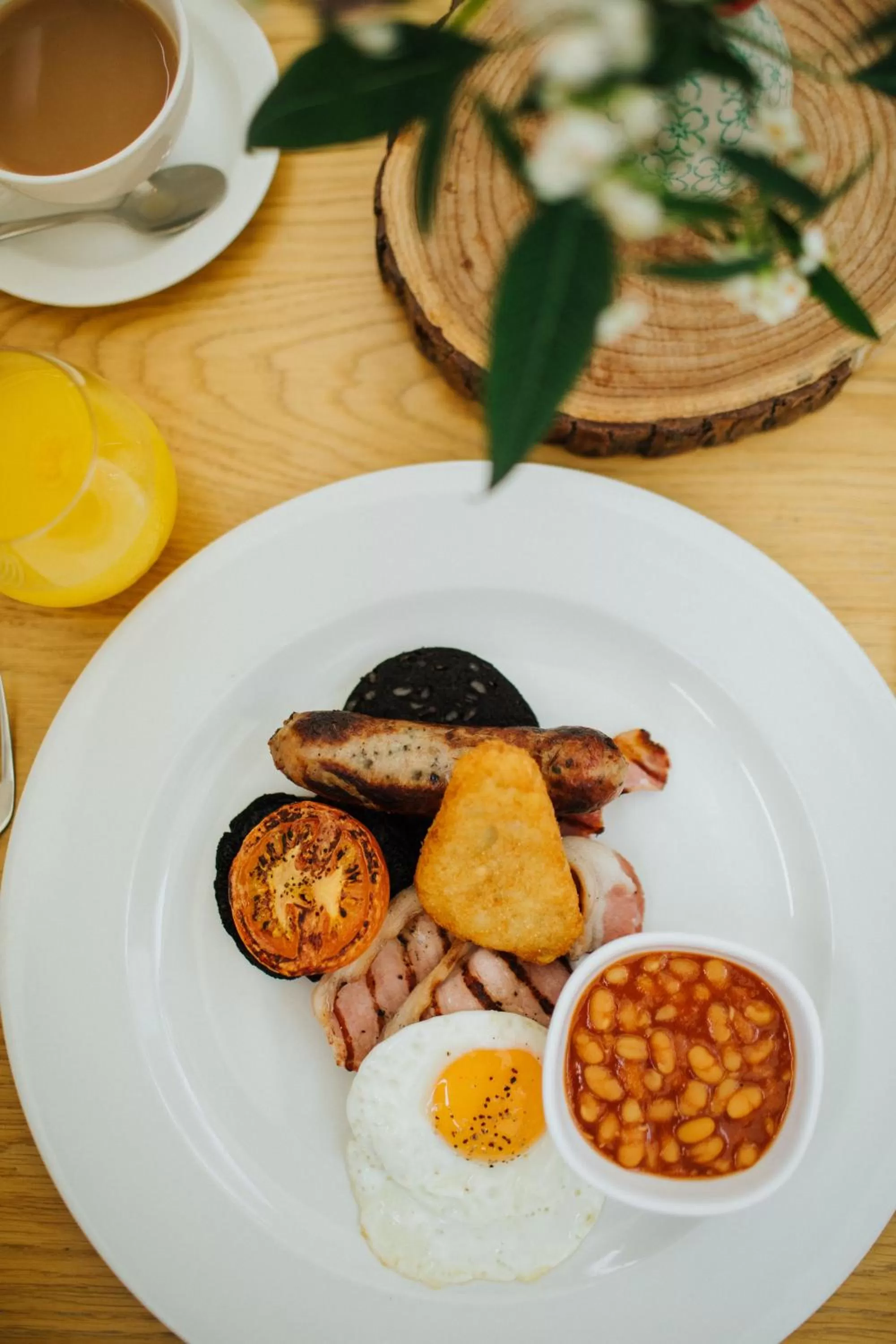 Breakfast in The Fox at Willian