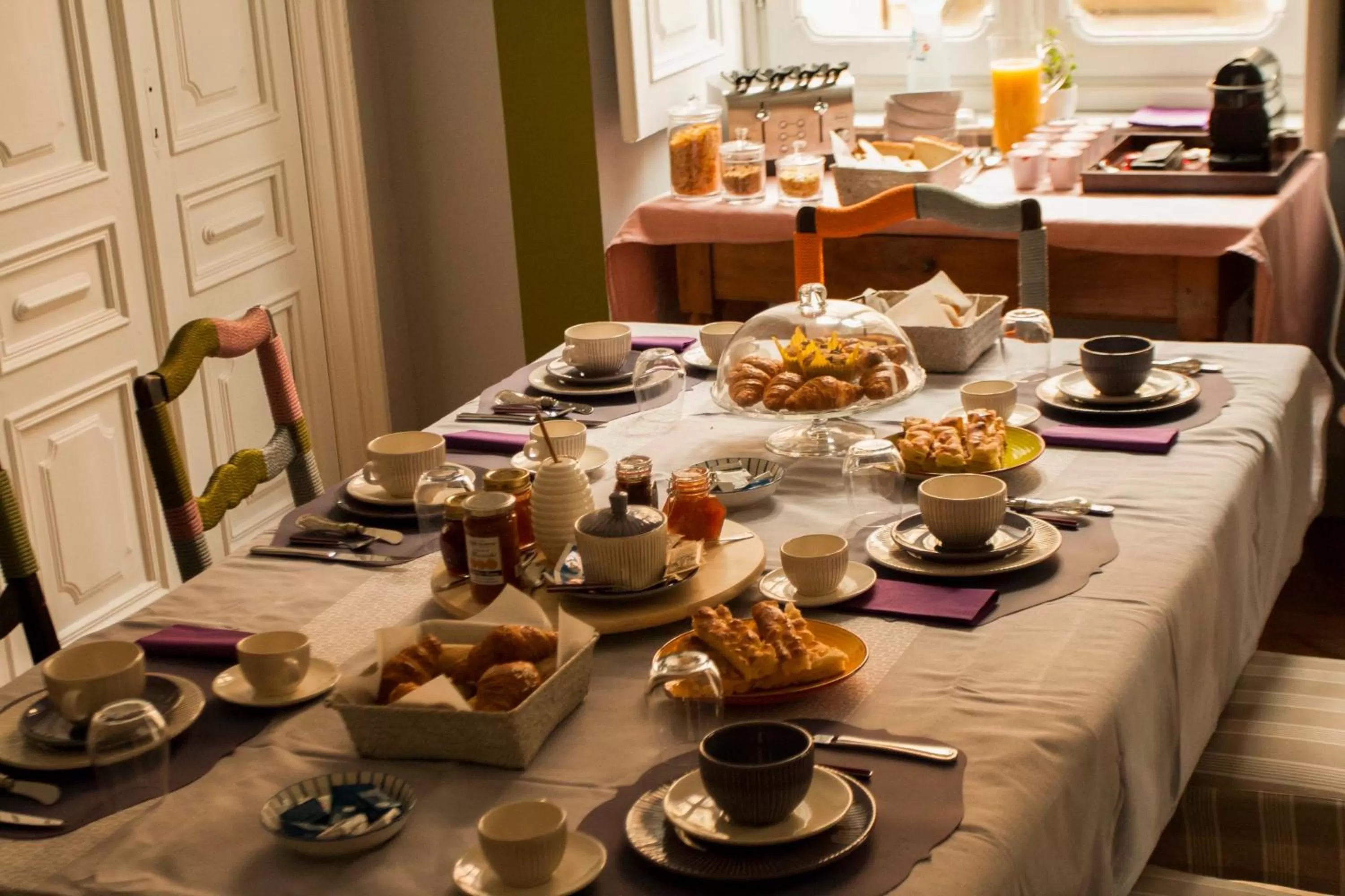 Food and drinks in Palazzo Bellini