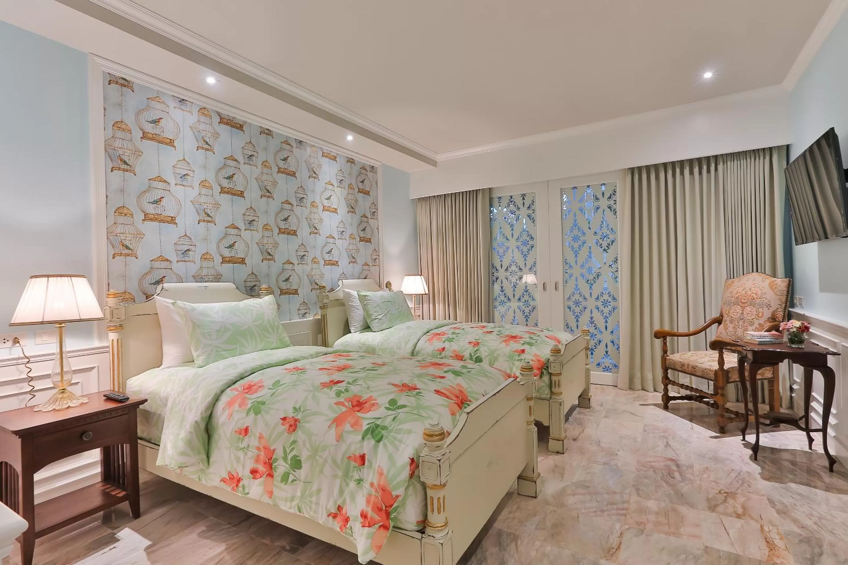 Bed in At Pingnakorn Riverside