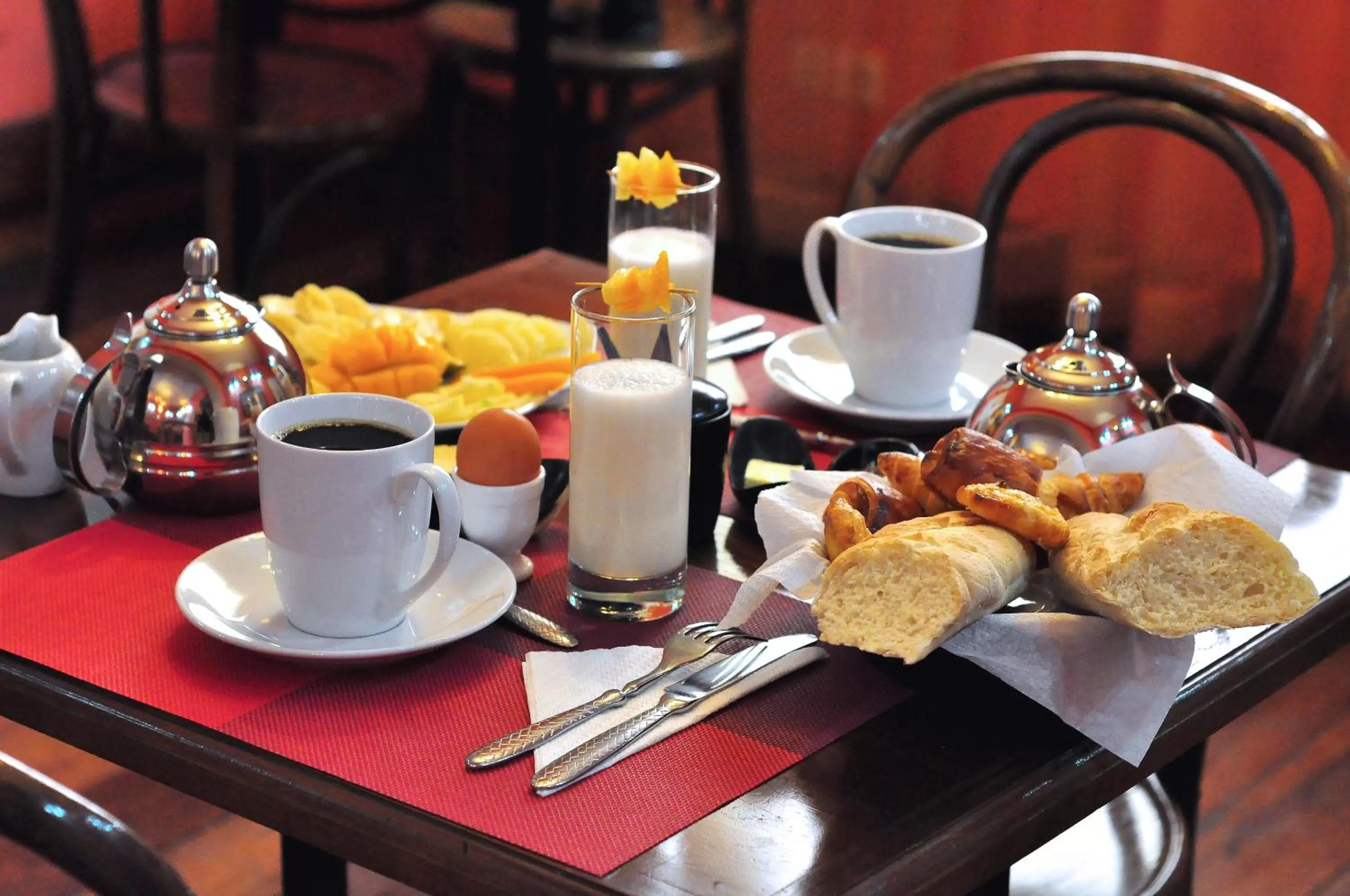 Continental breakfast in Rova Hotel