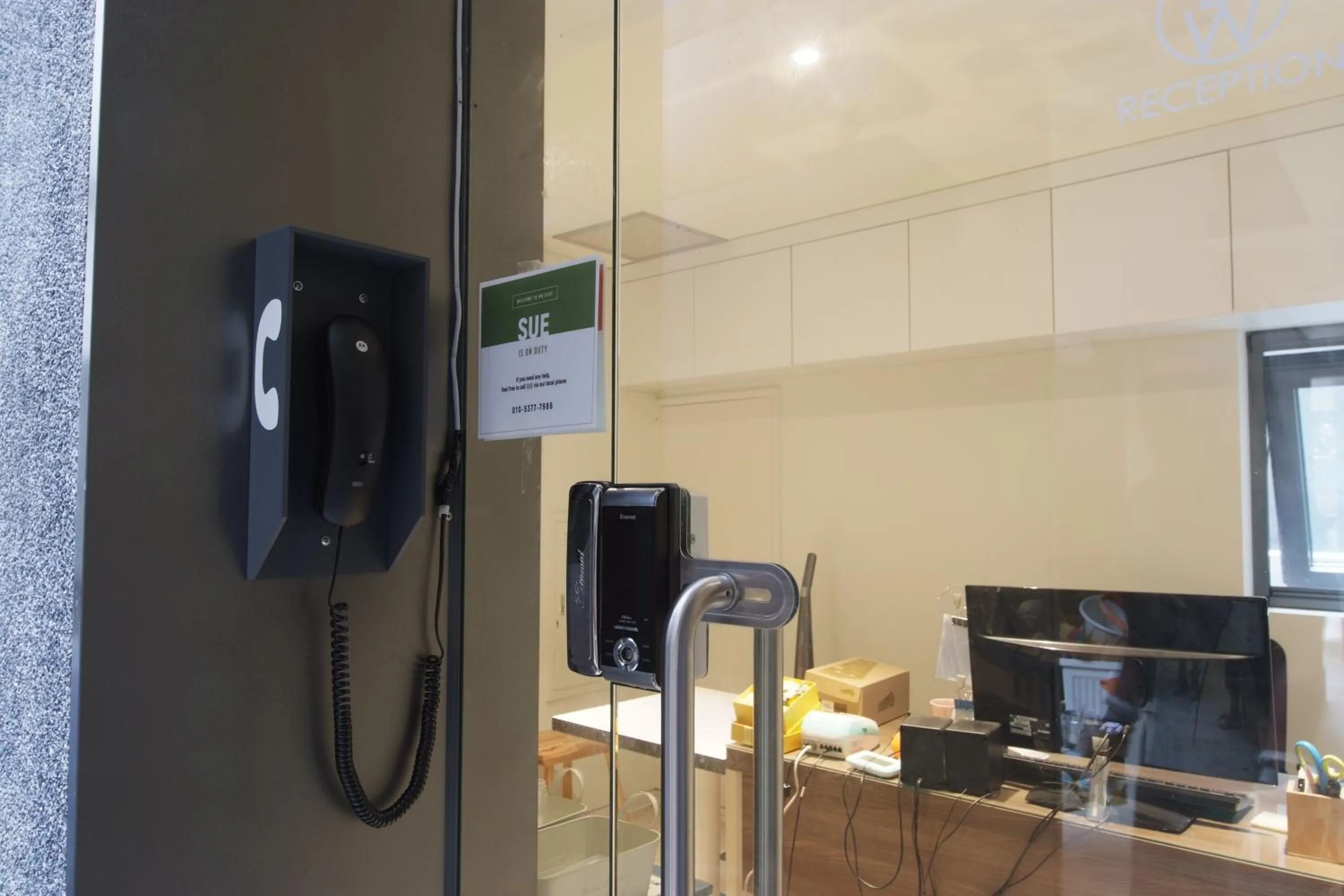 Facade/entrance in DW STAY HONGDAE