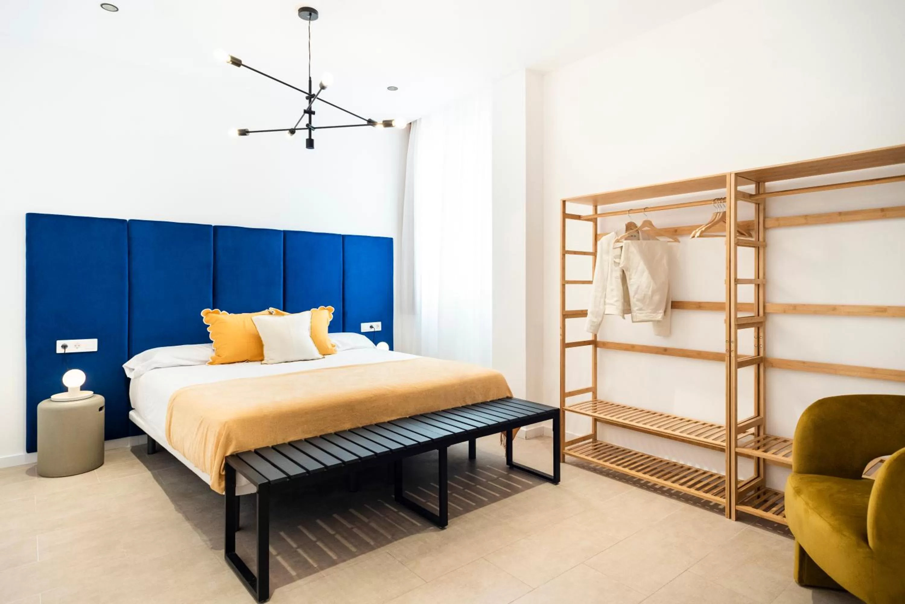 Bed in Blanq Marina Suites