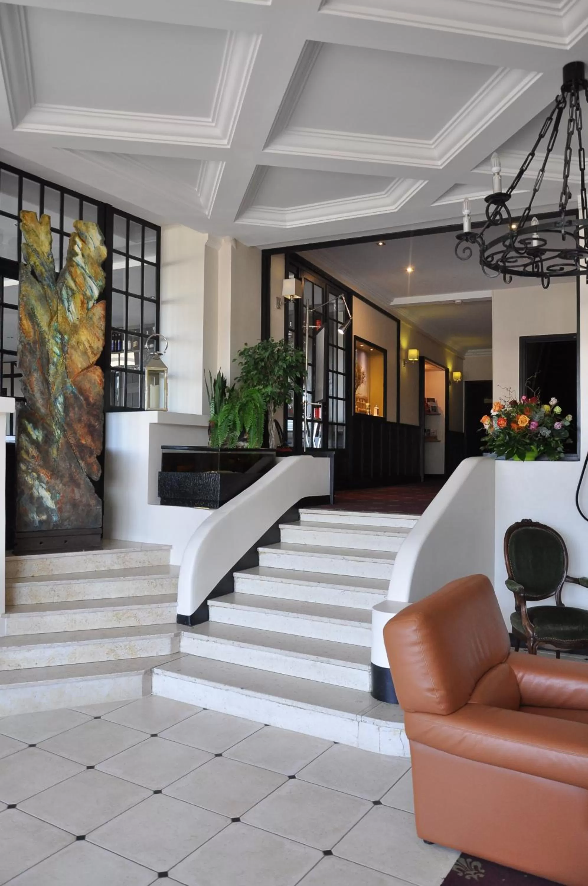 Lobby or reception in Hotel Bellevue
