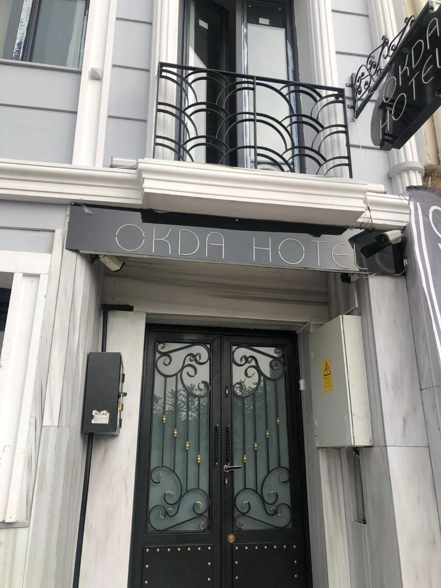 Facade/entrance in Okda Hotel