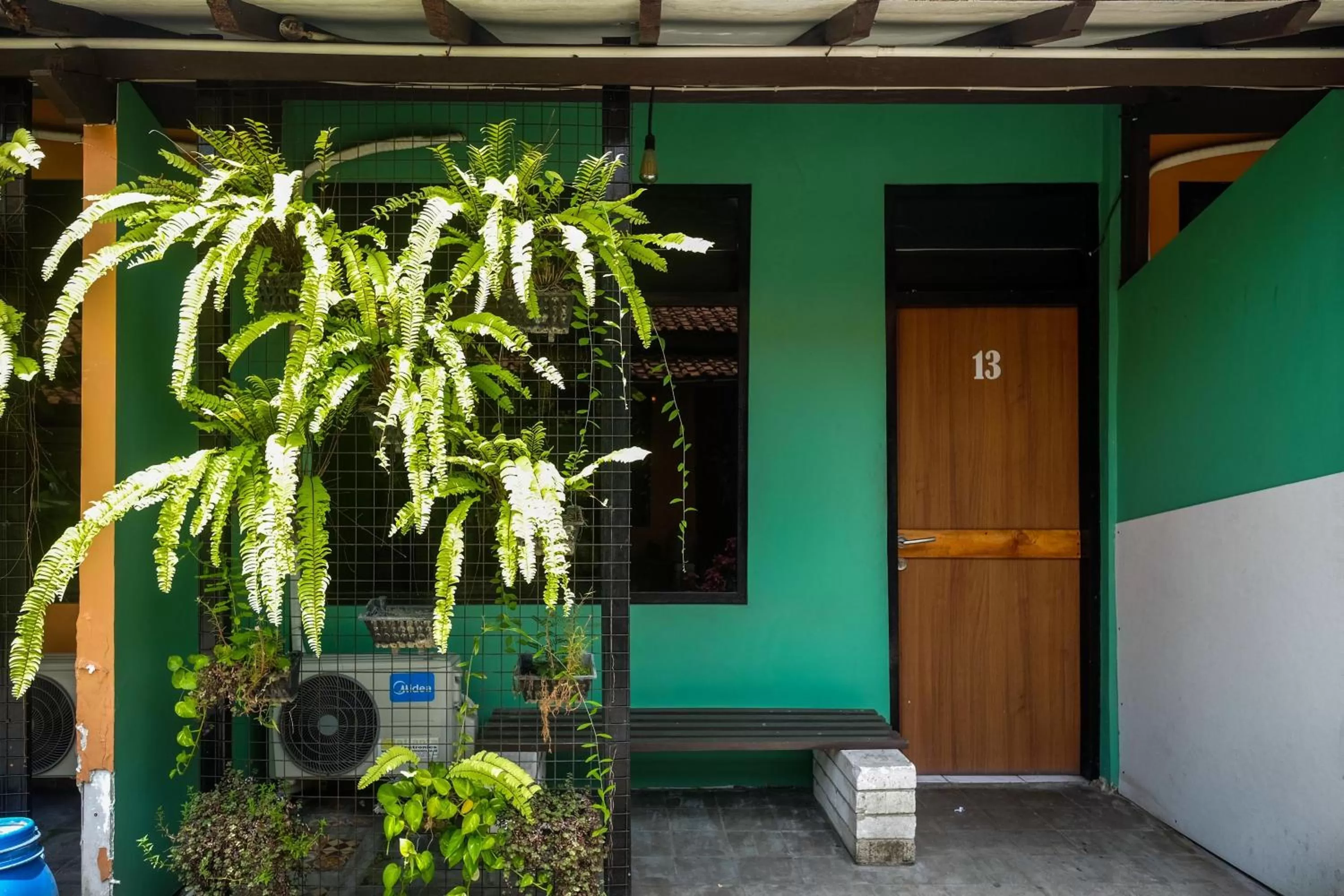 Garden in RedDoorz near Lotte Mart Maguwoharjo Yogyakarta