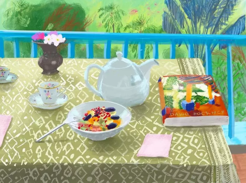 Dining area in Villa Jacaranda