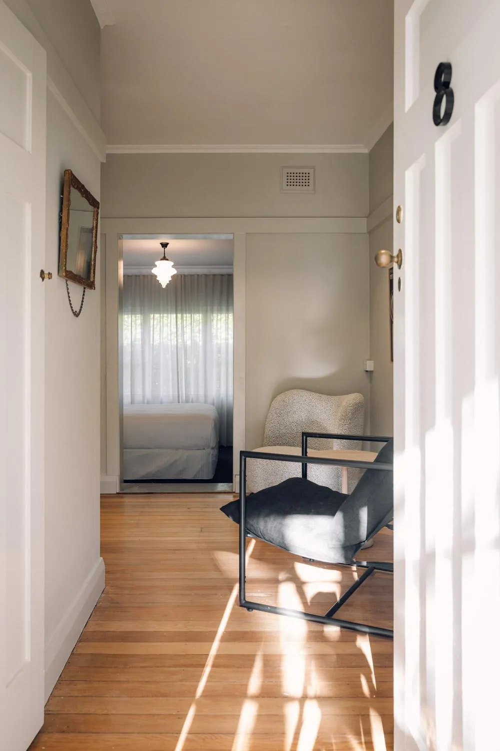 Living room, Bed in Links House