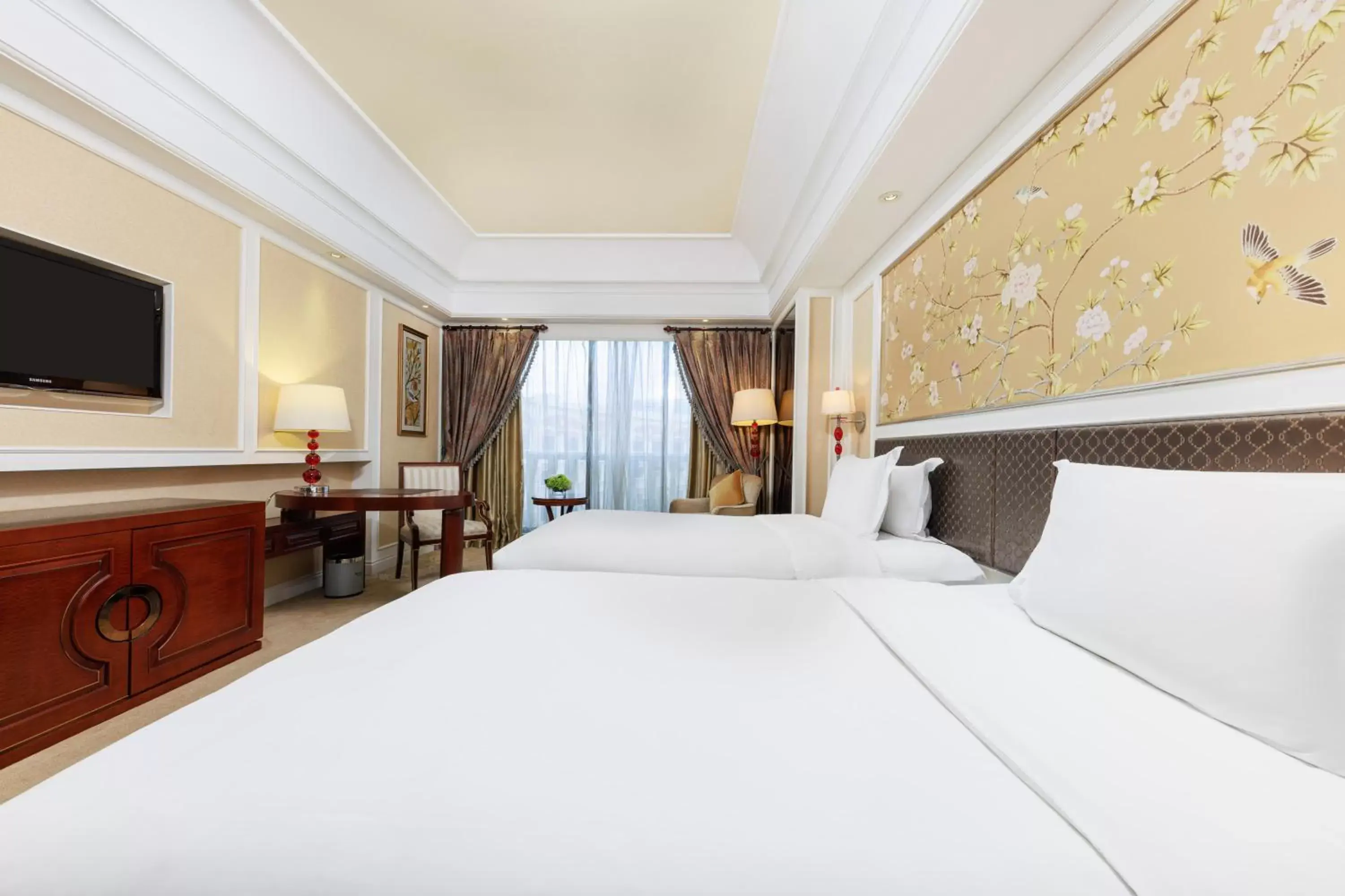 Executive Twin Room - Non-Smoking in WYNDHAM Foshan shunde Executive Twin Room - Non-Smoking in WYNDHAM Foshan shunde