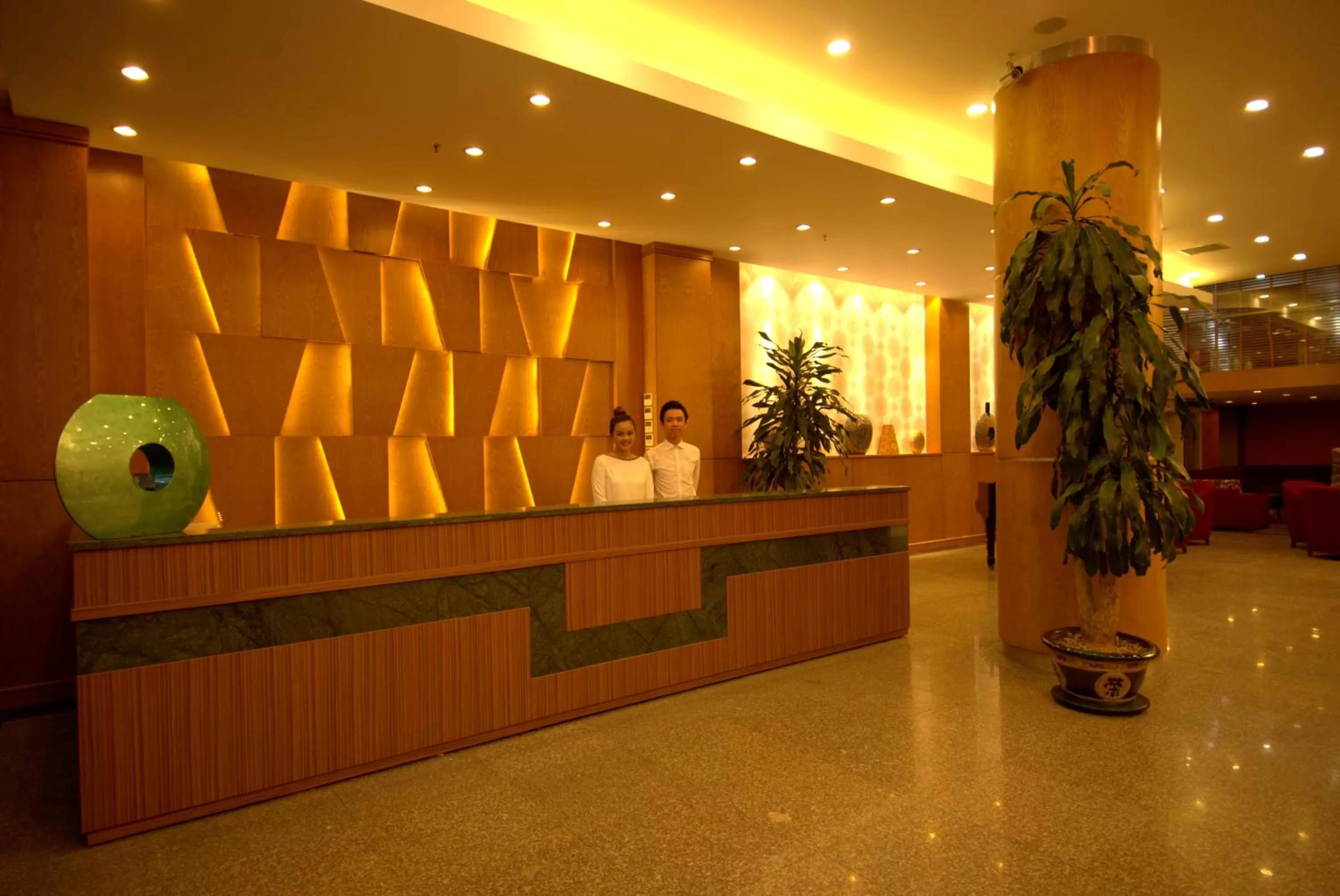 Lobby or reception in La Casa Hanoi Hotel