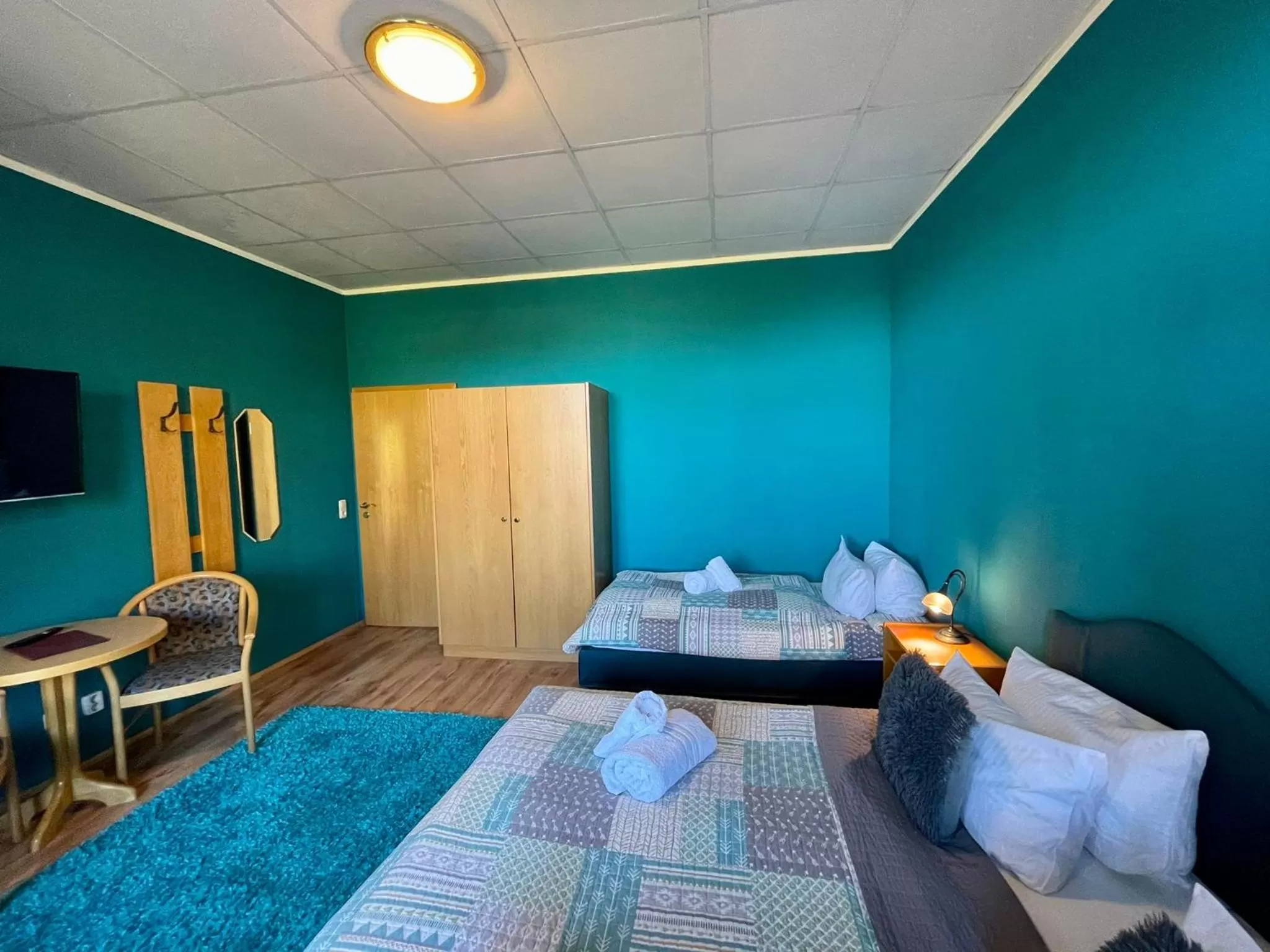 Bedroom, Bed in Parkhotel Waldschlösschen