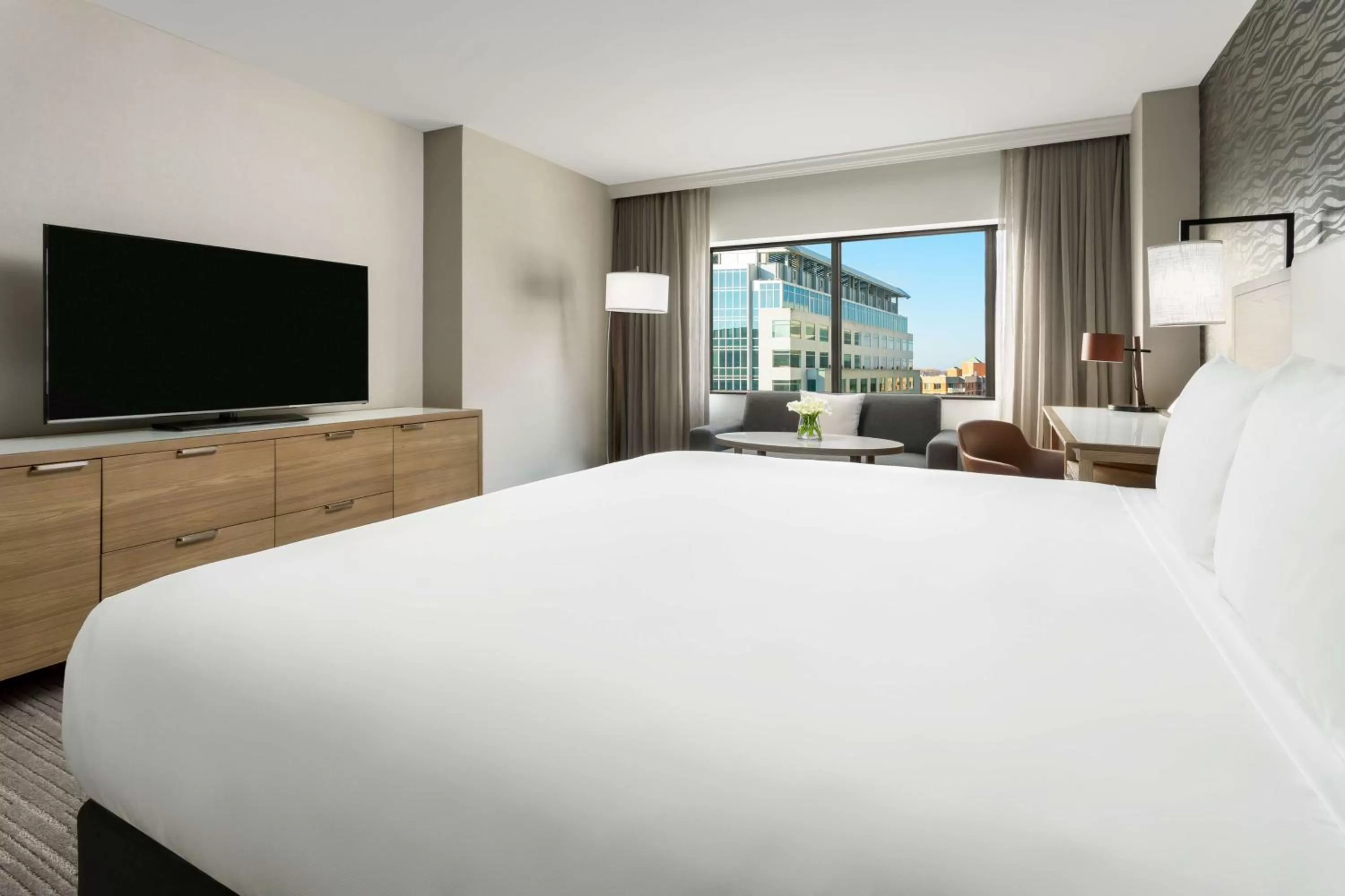 Photo of the whole room, Bed in Hyatt Regency Bethesda near Washington D.C.