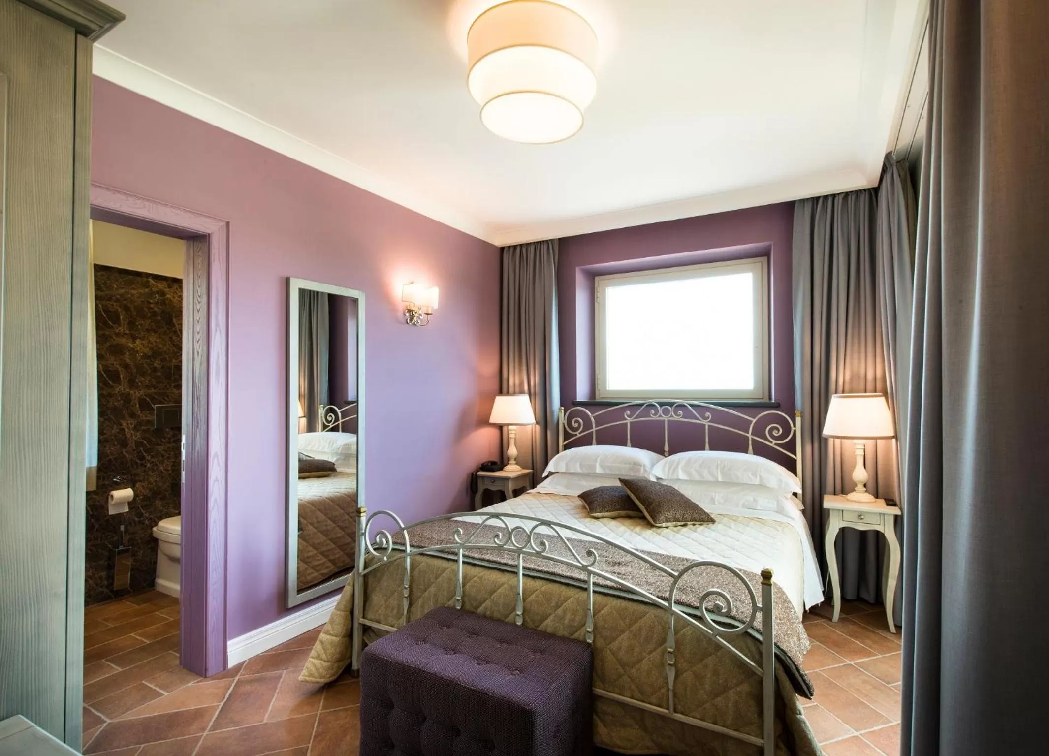 Bedroom, Bed in Altarocca Wine Resort Adults Only