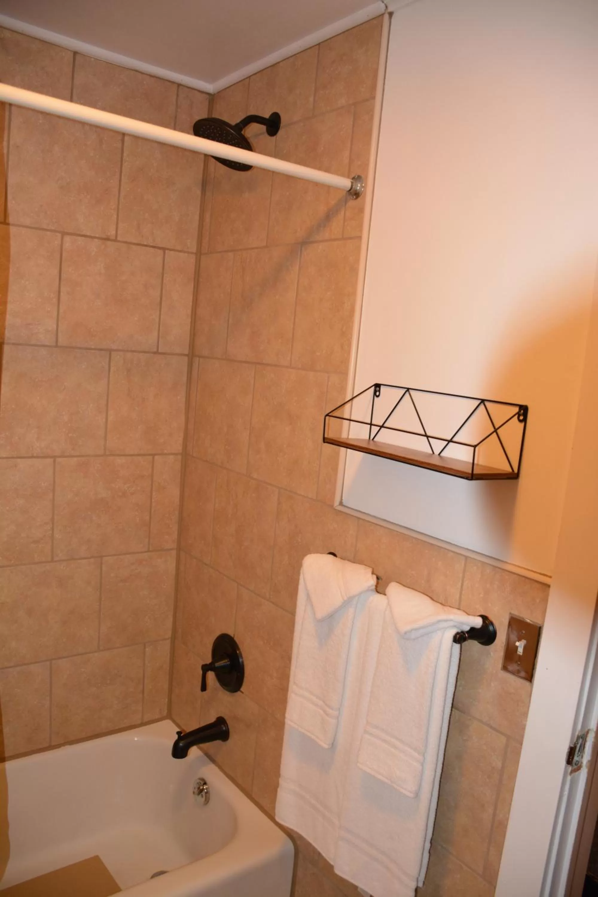 Shower in The Village Motel