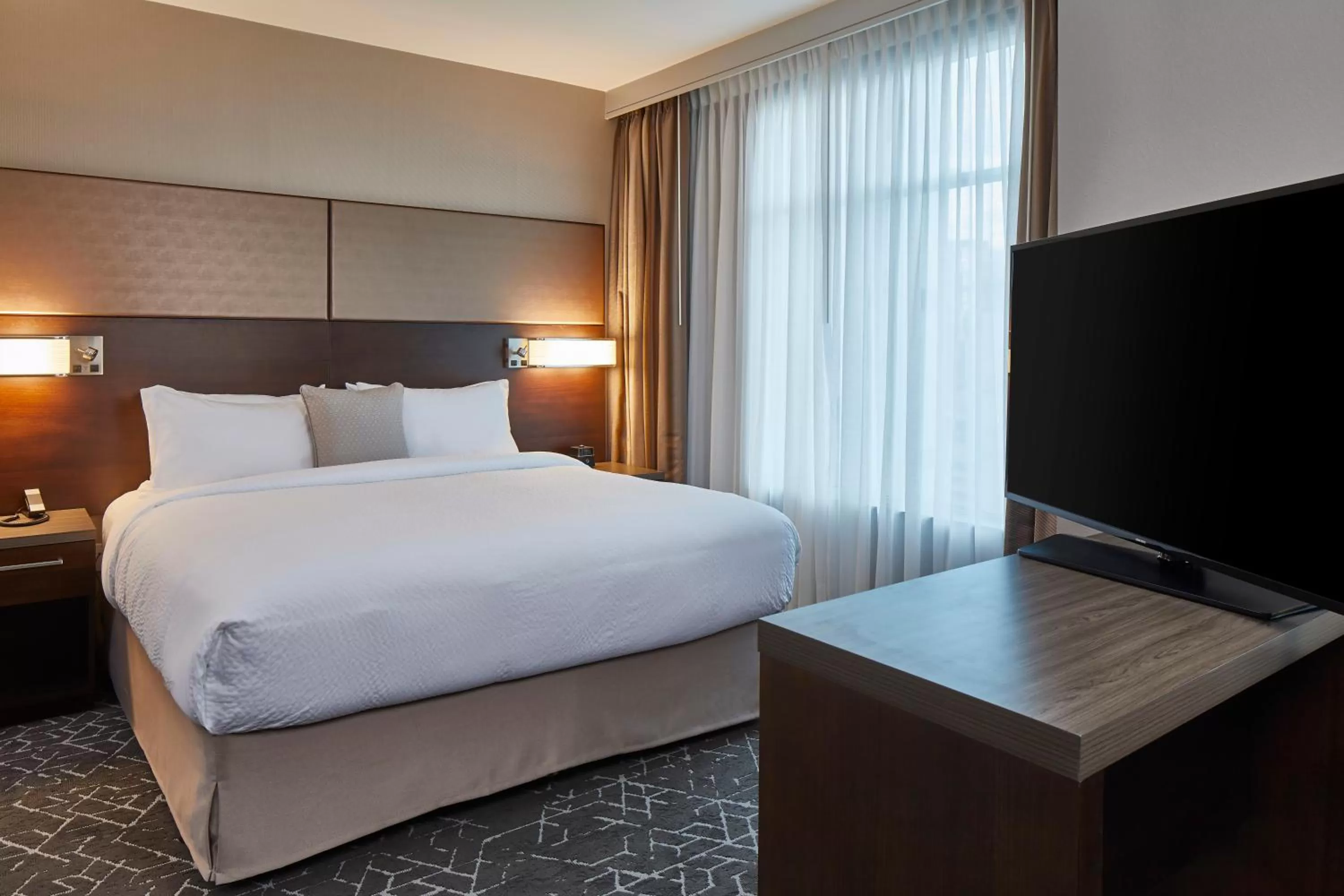 Bedroom, Bed in Residence Inn by Marriott Nashville Downtown/Convention Center
