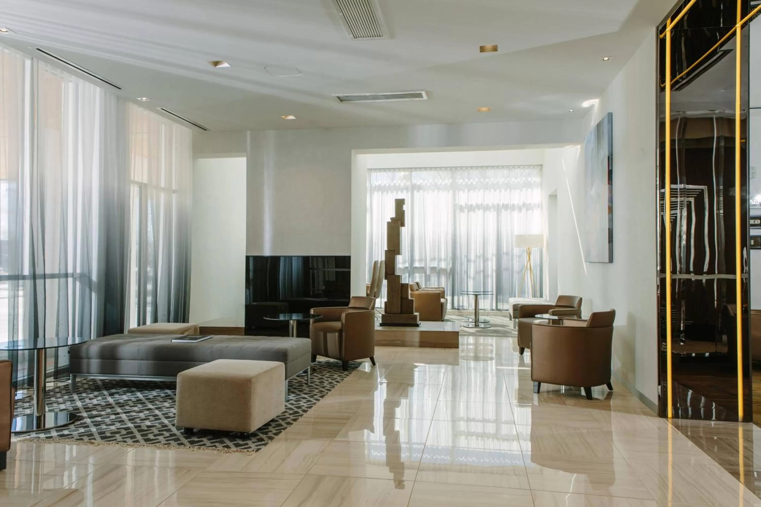 Lobby or reception in AC Hotel Kansas City Plaza