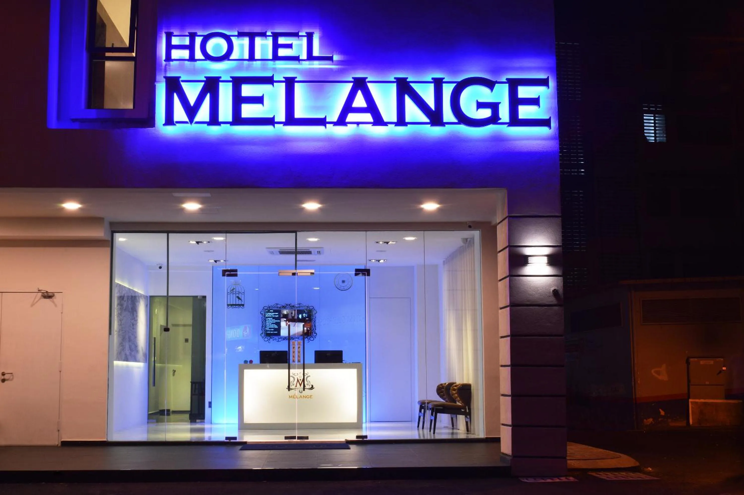 Facade/entrance in Melange Boutique Hotel Bukit Bintang