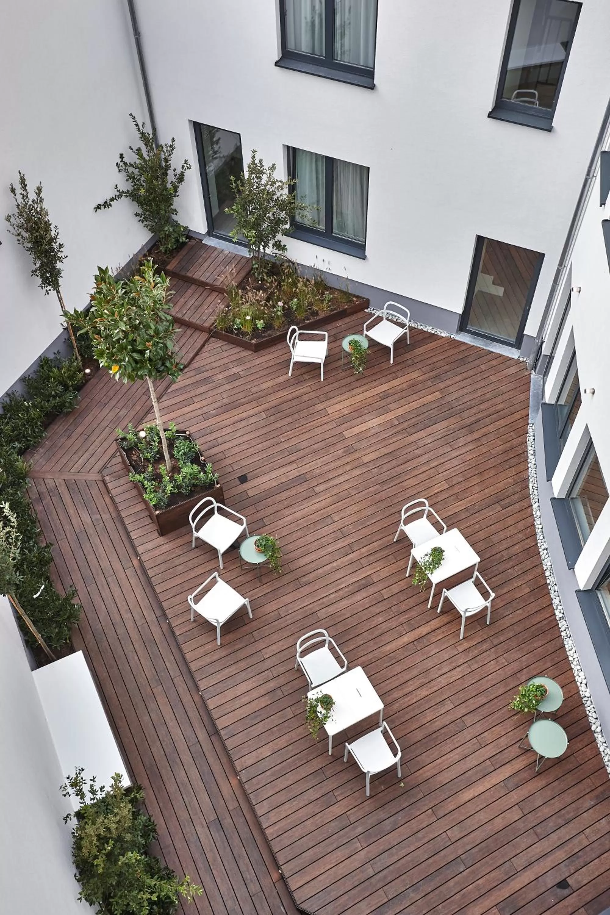 Garden in Hygge Hotel