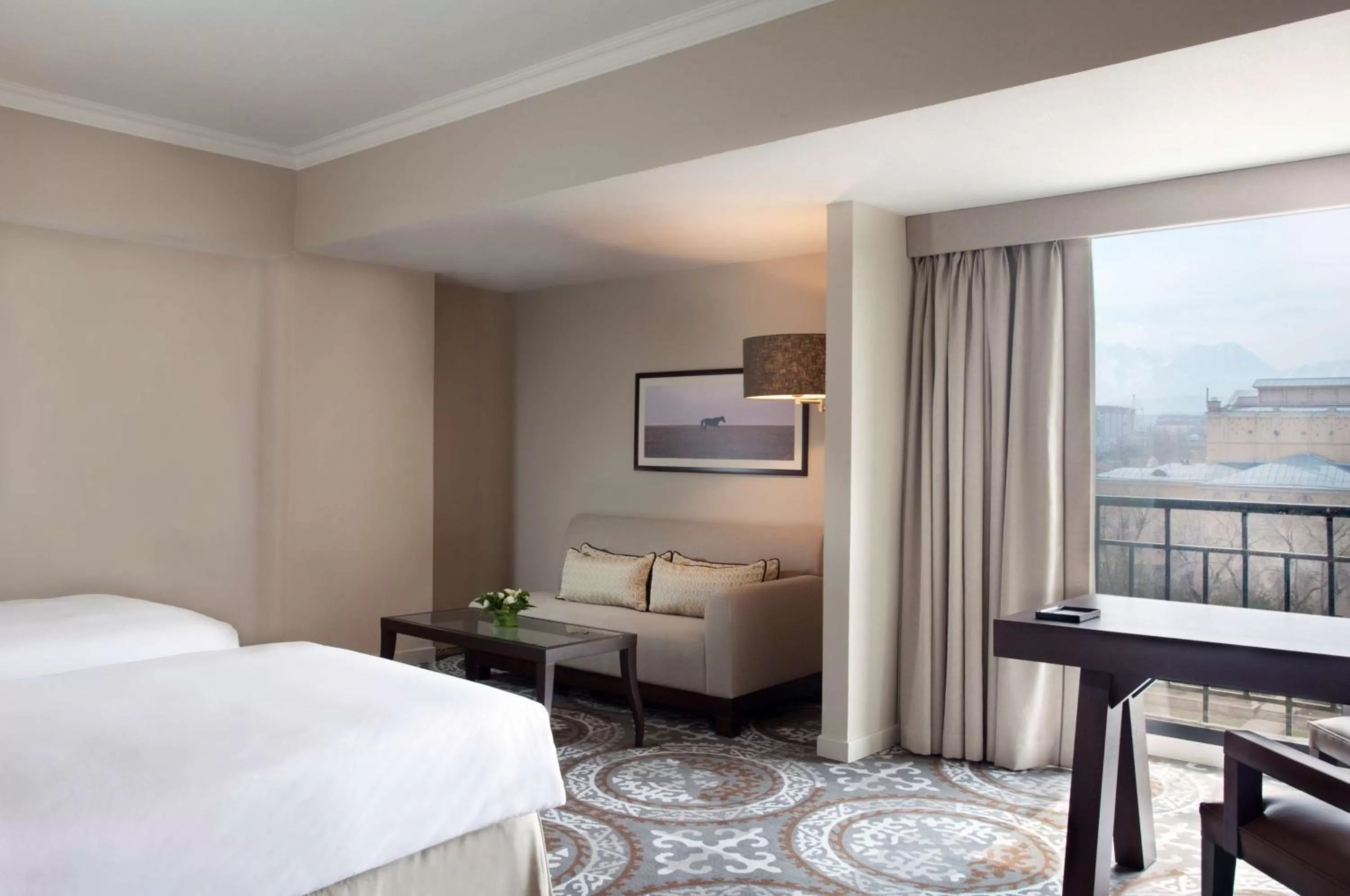 Photo of the whole room, Bed in Hyatt Regency Bishkek