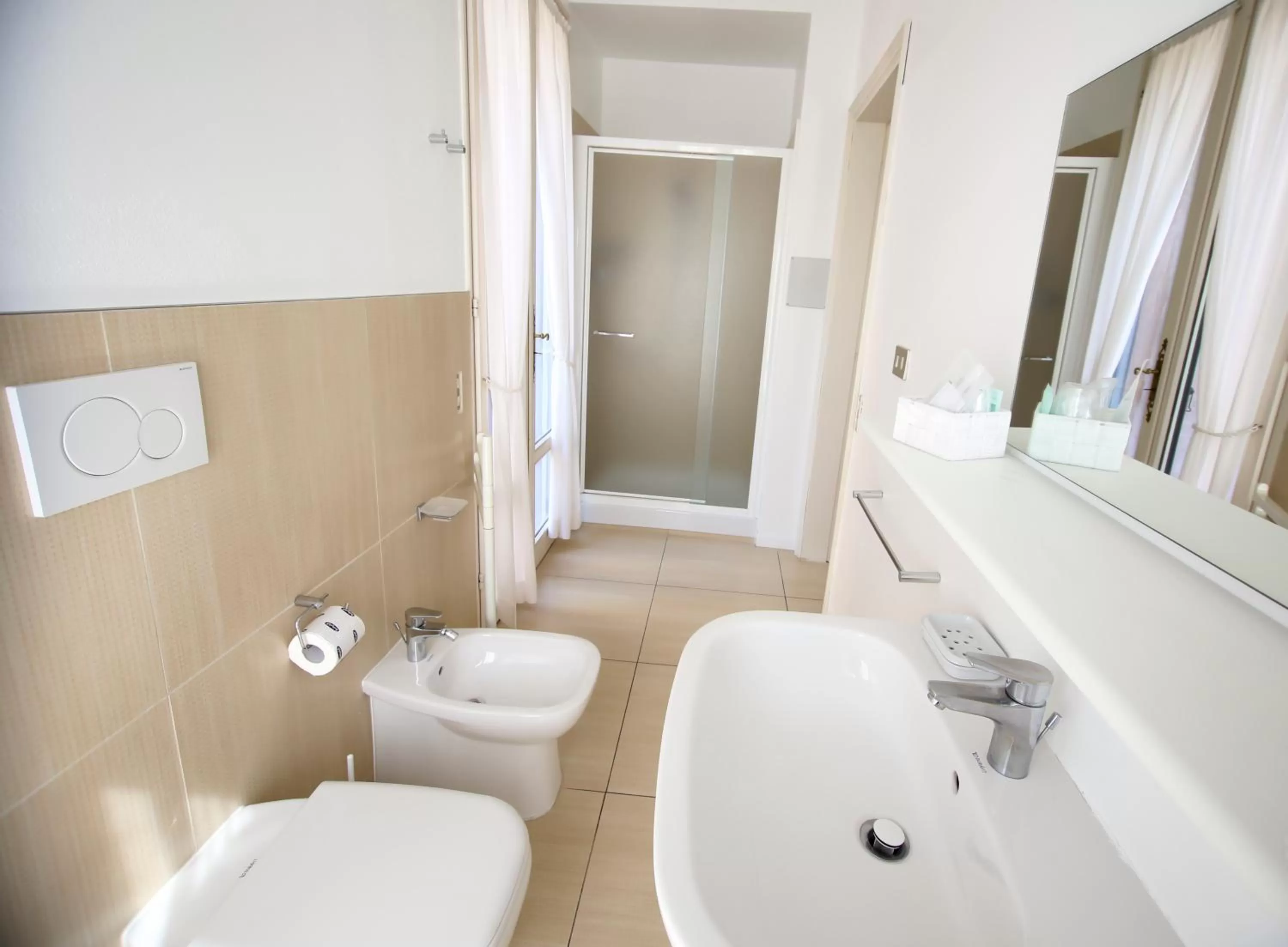 Toilet in Ai Giardini di San Vitale