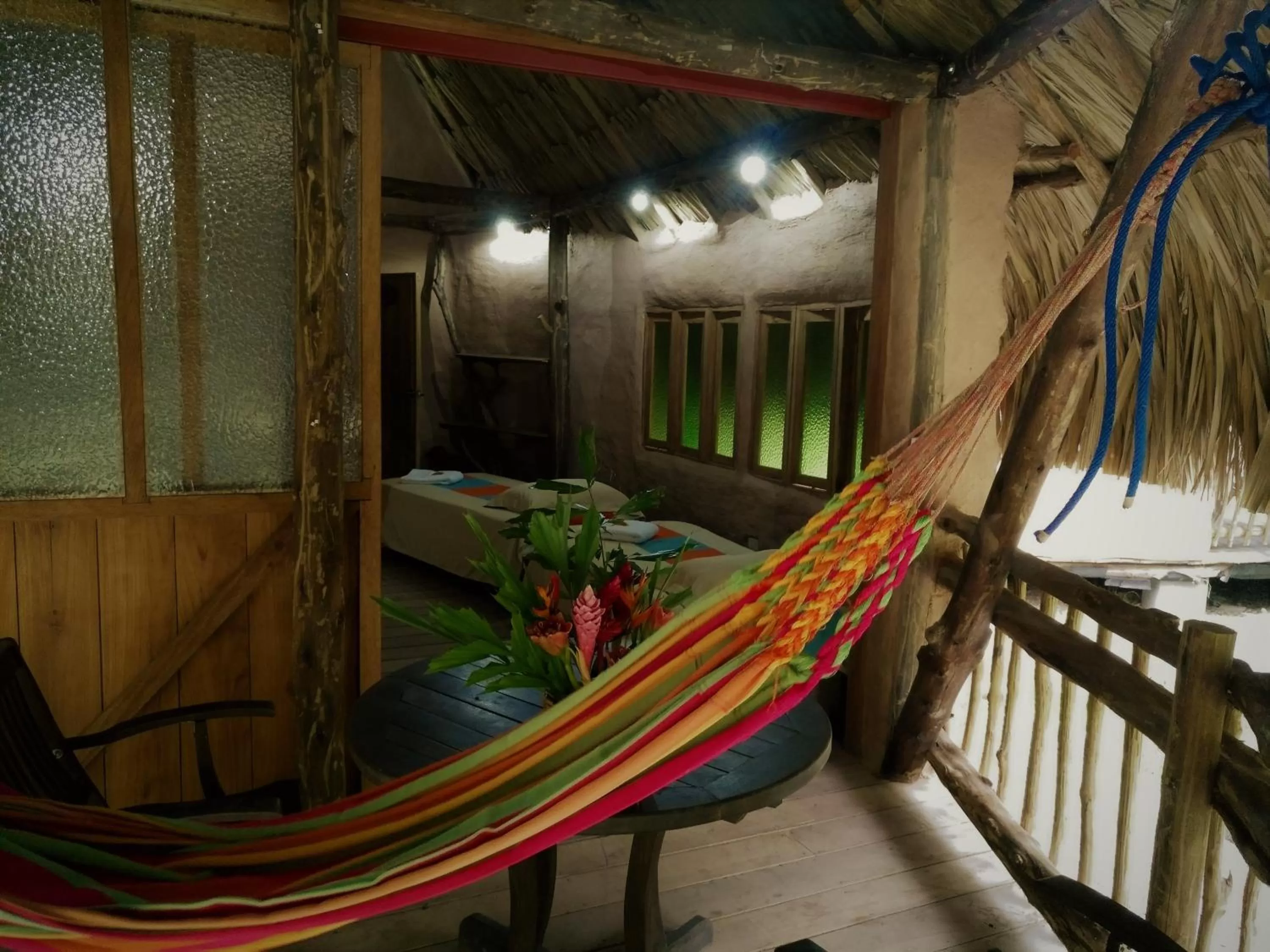 Balcony/Terrace in Ecolodge Cosmogénesis