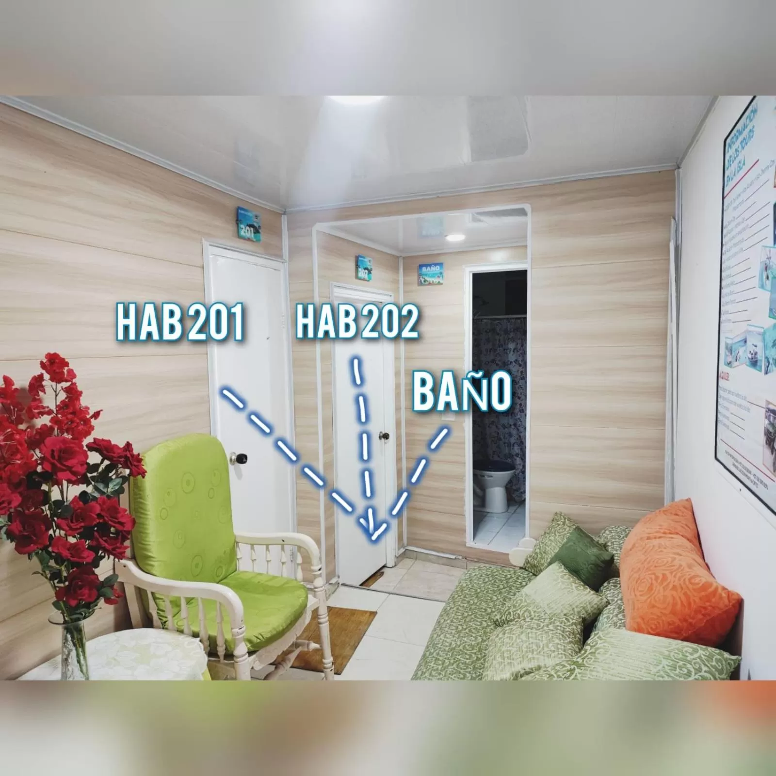 Living room in Jackson House Inn