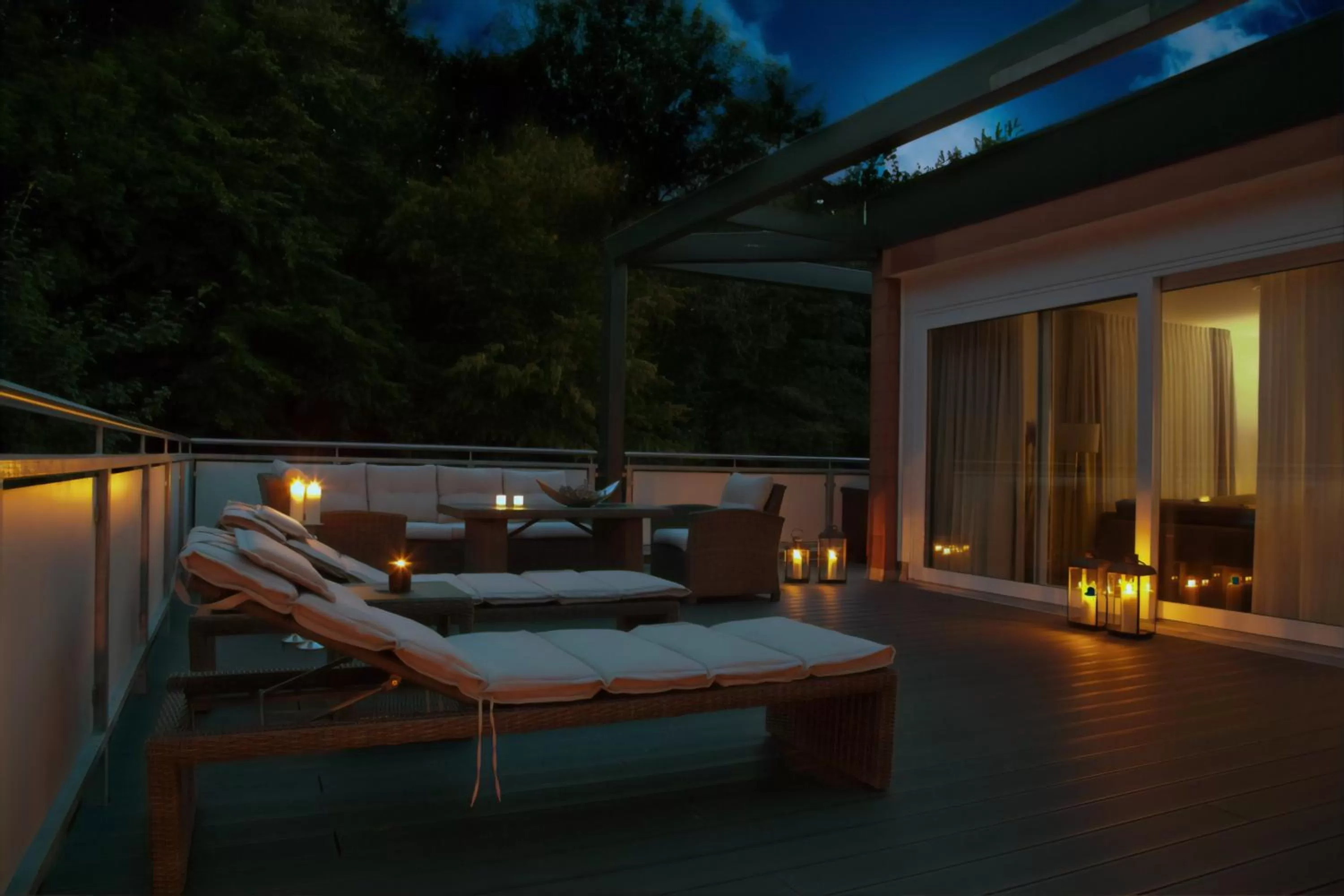 Patio in Hotel des Nordens Flensburg Wellness & Spa