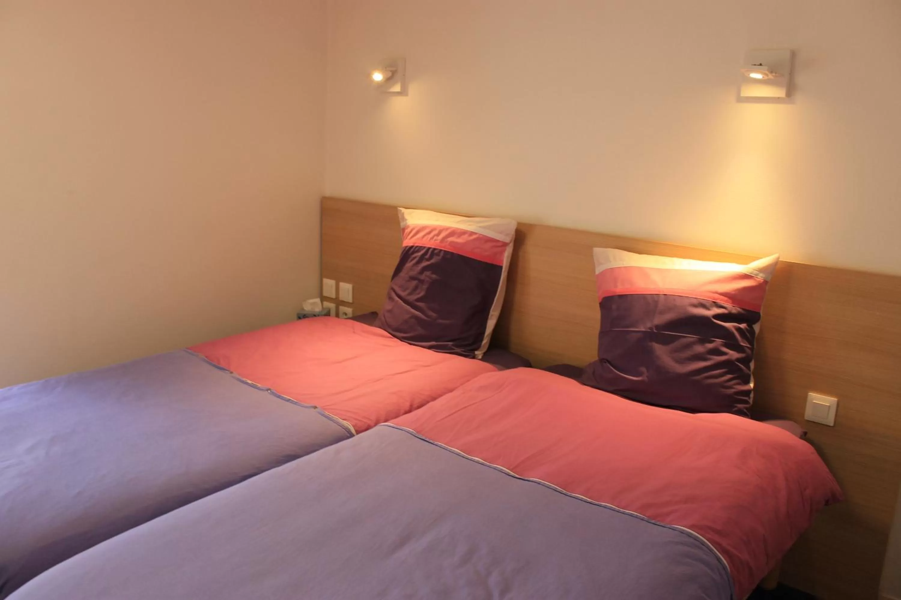 Bed in Hôtel du lion d'or