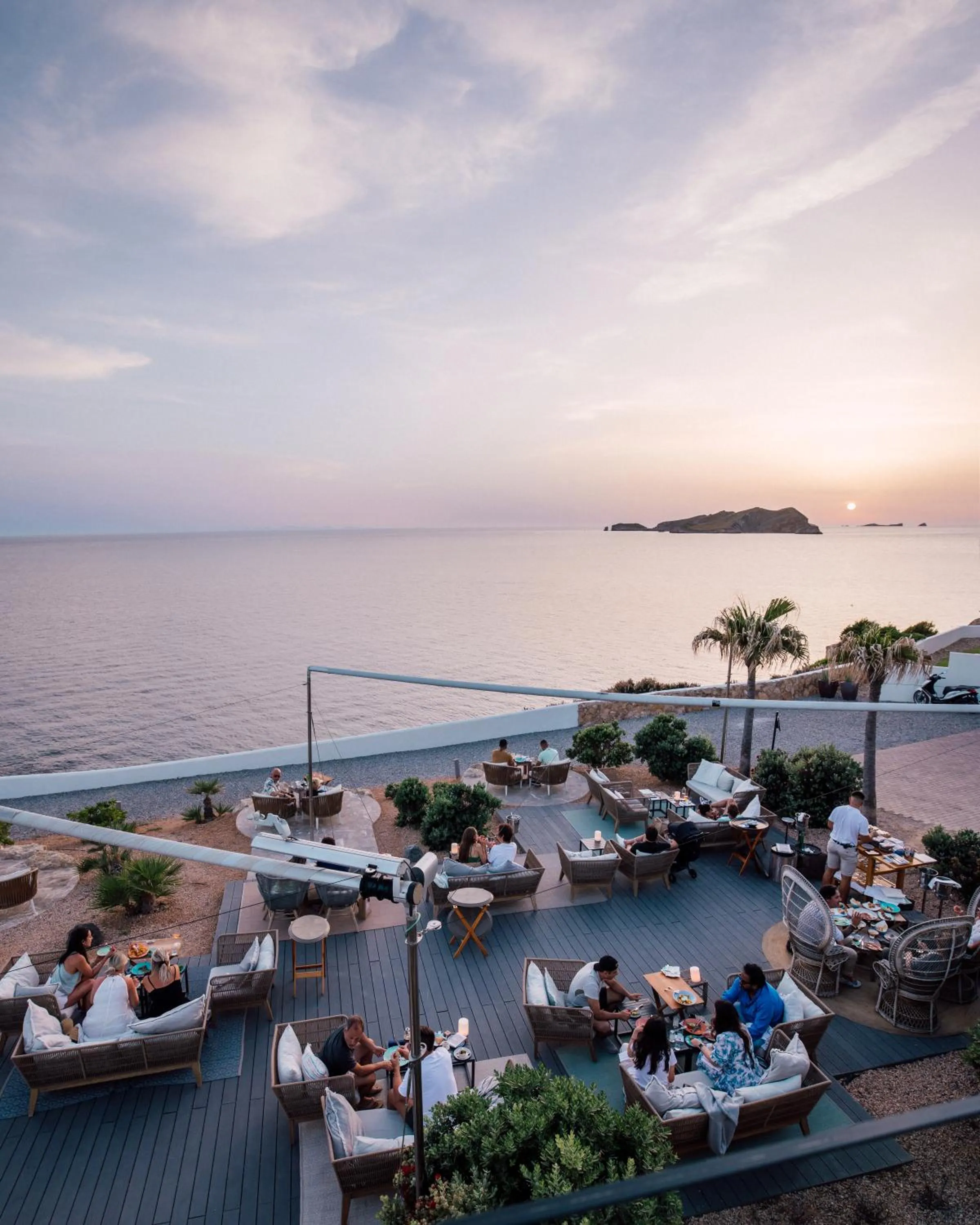 Restaurant/places to eat in 7Pines Resort Ibiza, part of Destination by Hyatt
