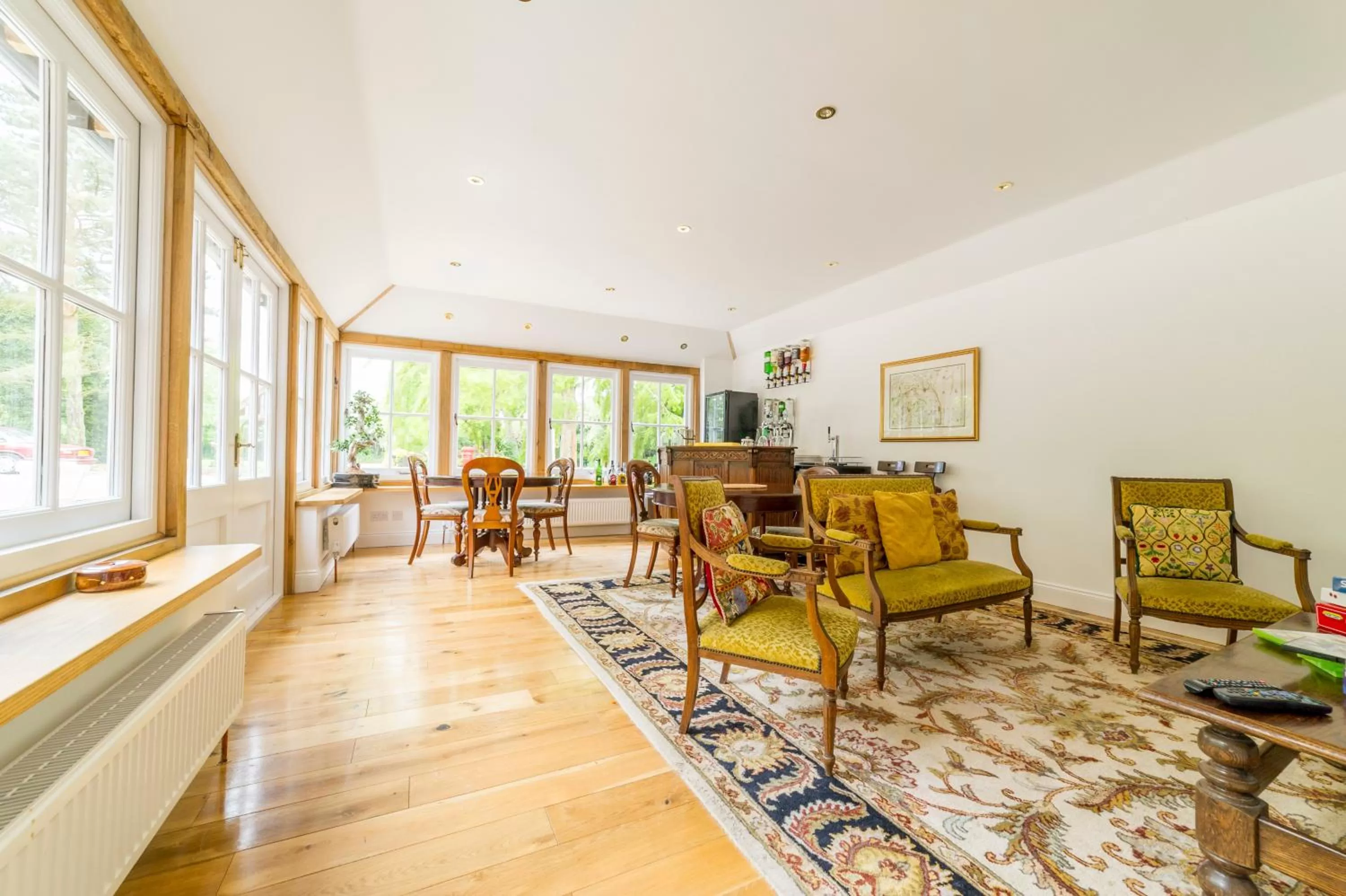 Seating Area in Molland Manor House Bed & Breakfast