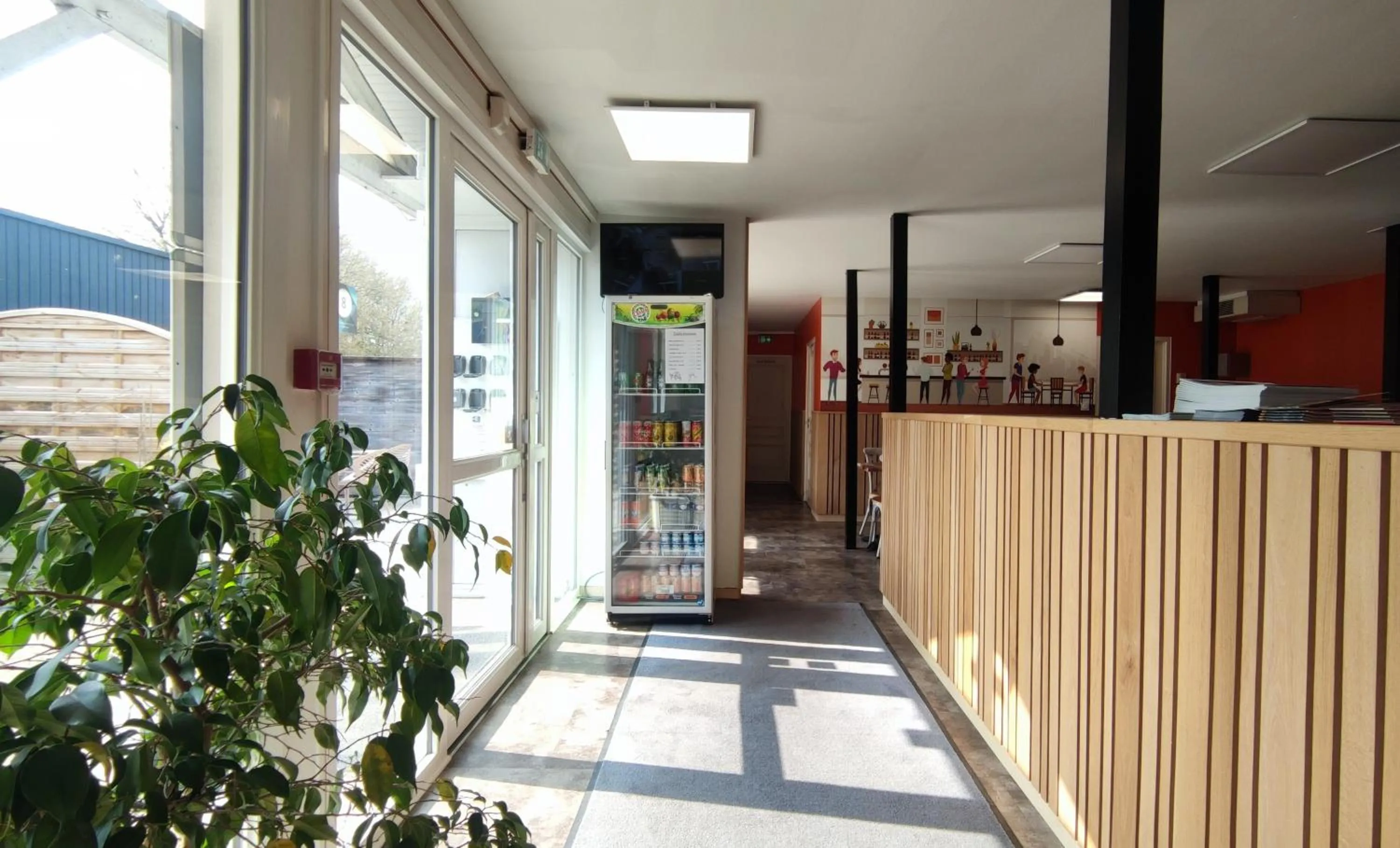 Lobby or reception in Fasthotel Laval