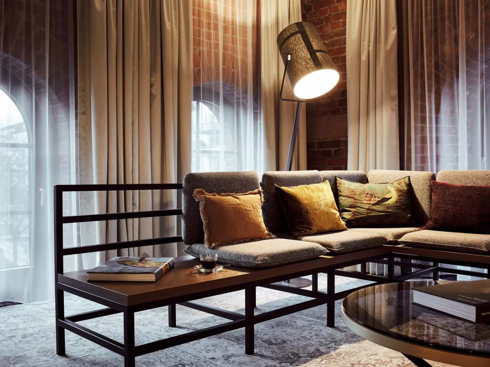 Decorative detail in Gastwerk Hotel Hamburg