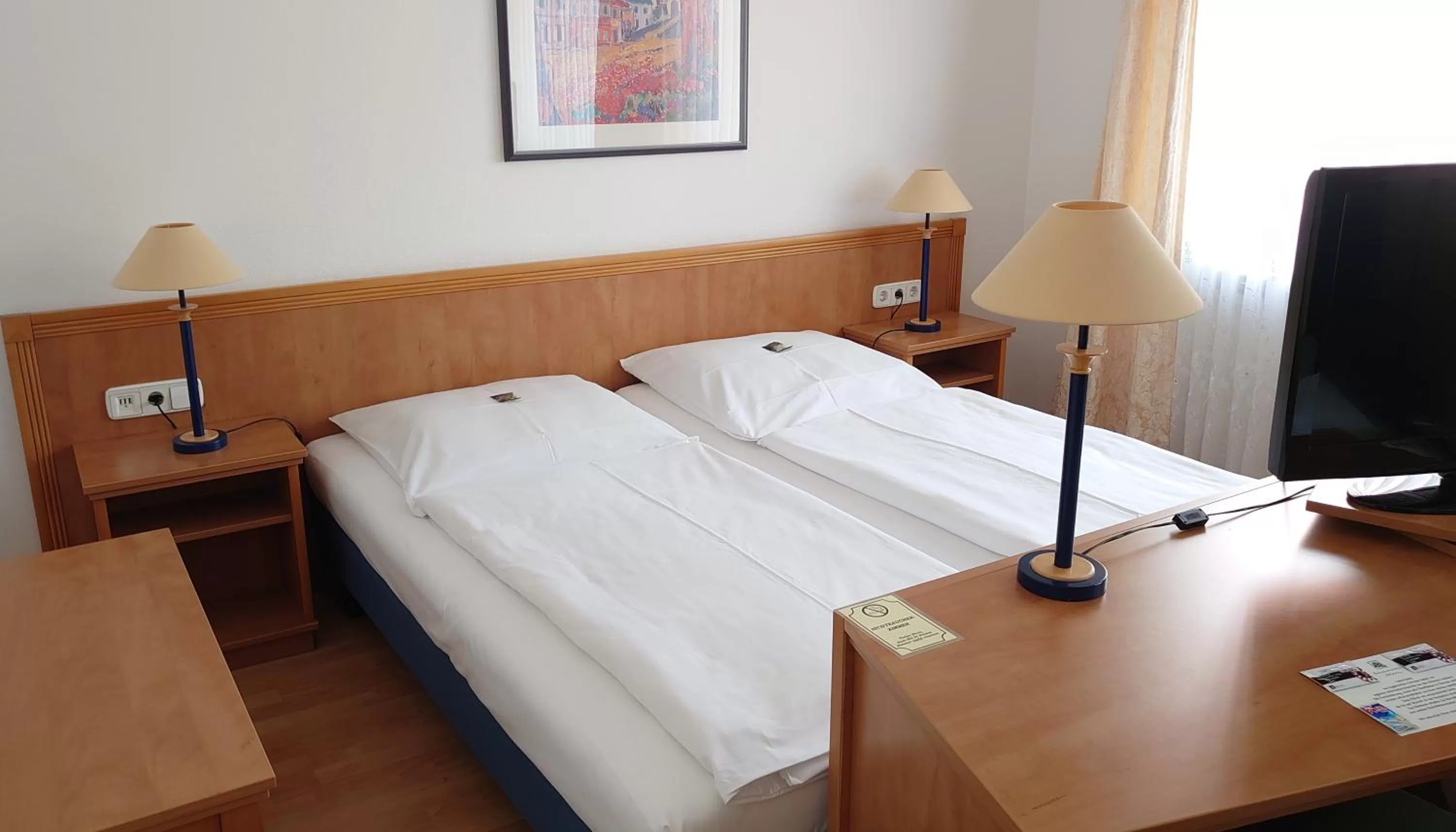 Photo of the whole room, Bed in Brackstedter Mühle e.K.