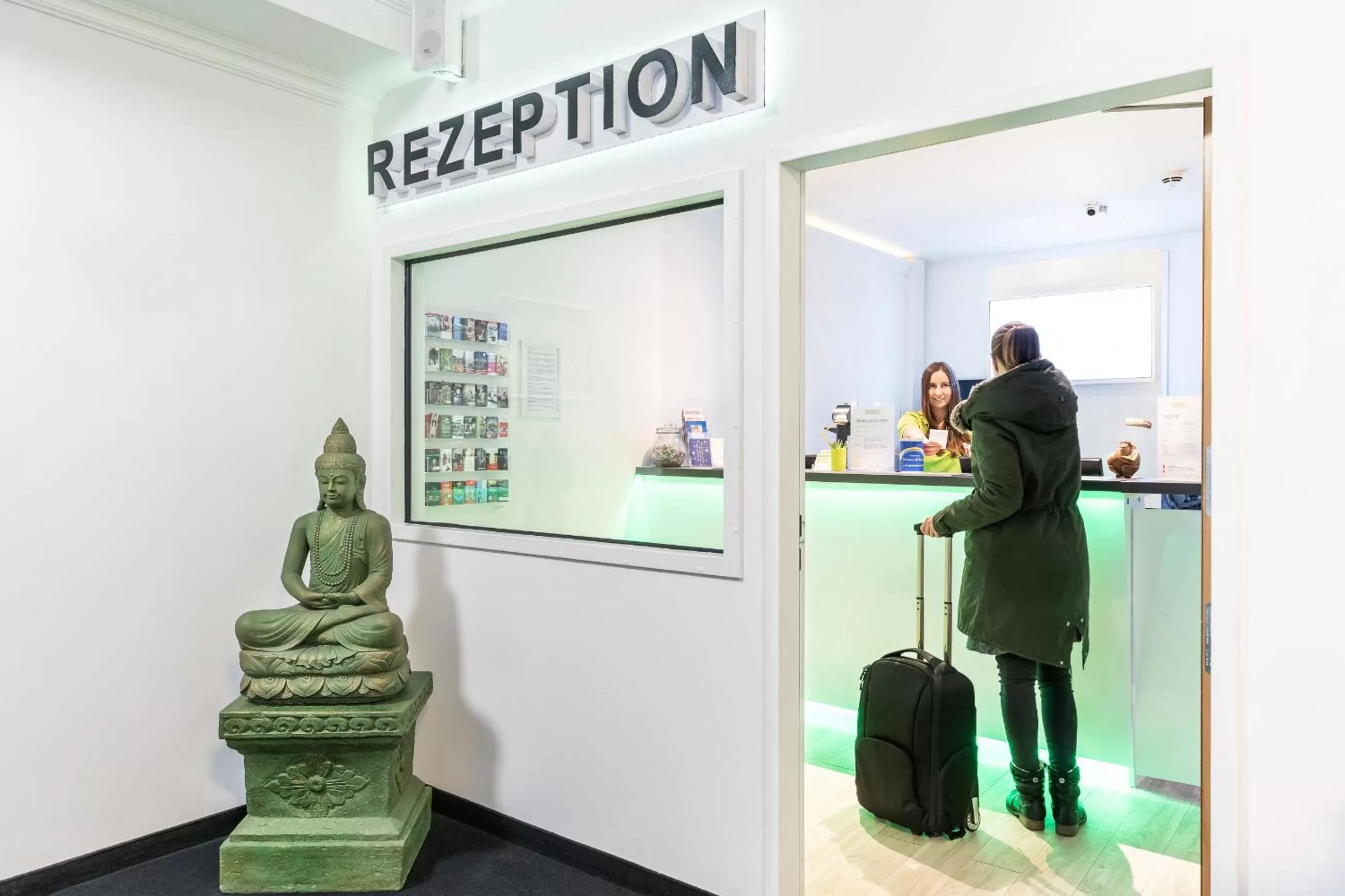 Lobby or reception in bedpark Stellingen