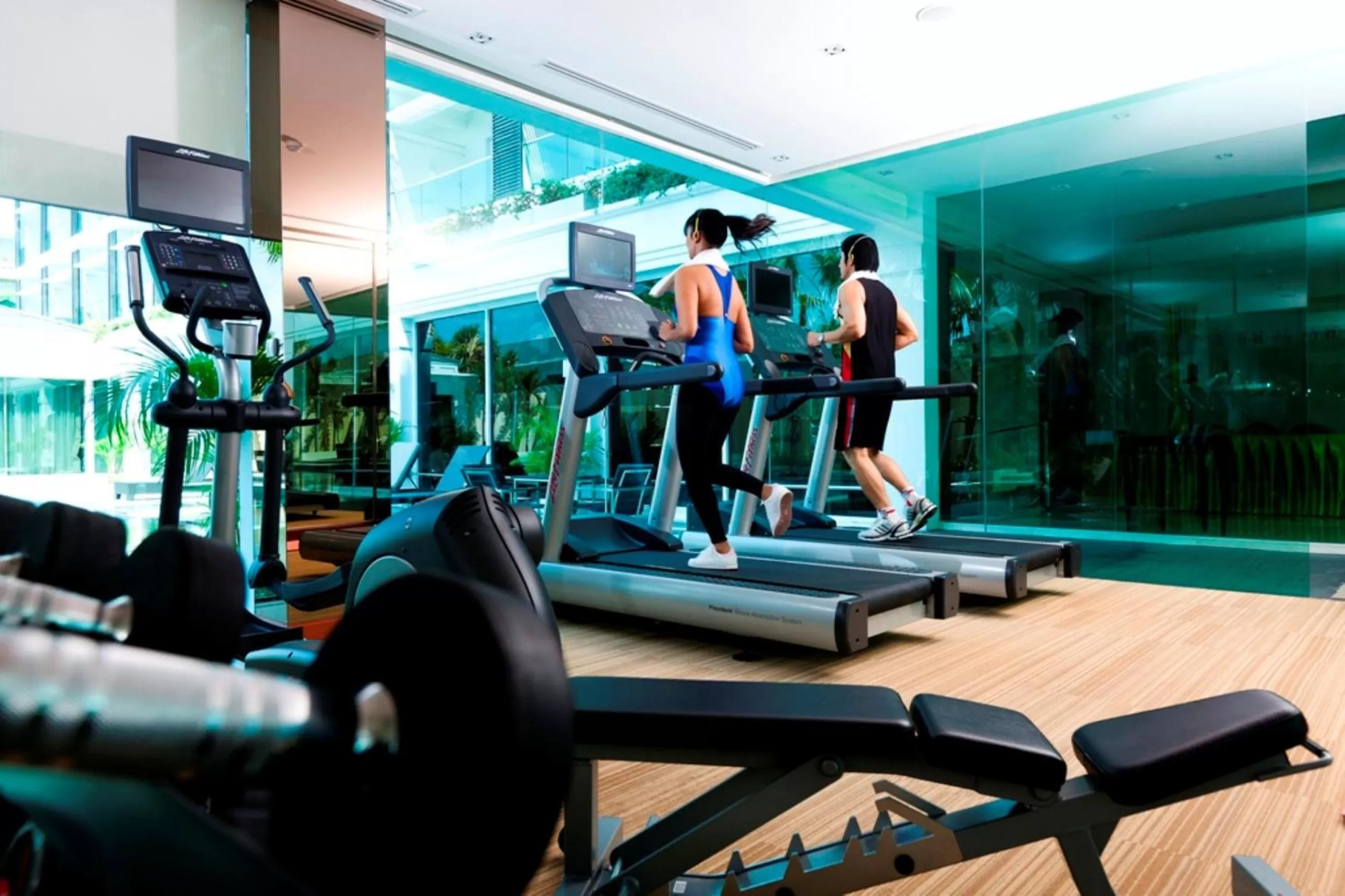 Fitness centre/facilities in Royal Princess Larn Luang - SHA Extra Plus