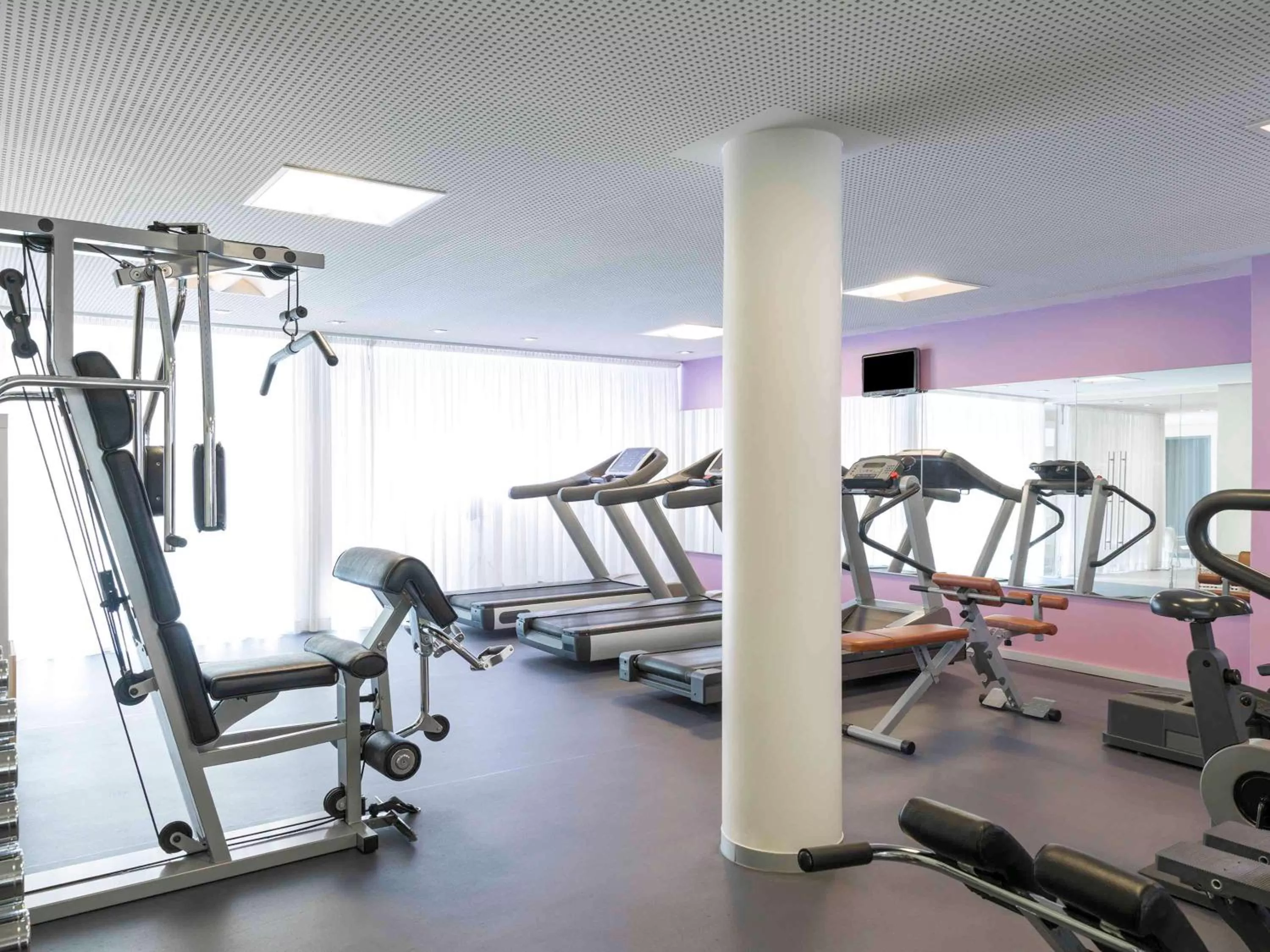 Fitness centre/facilities in Novotel München City
