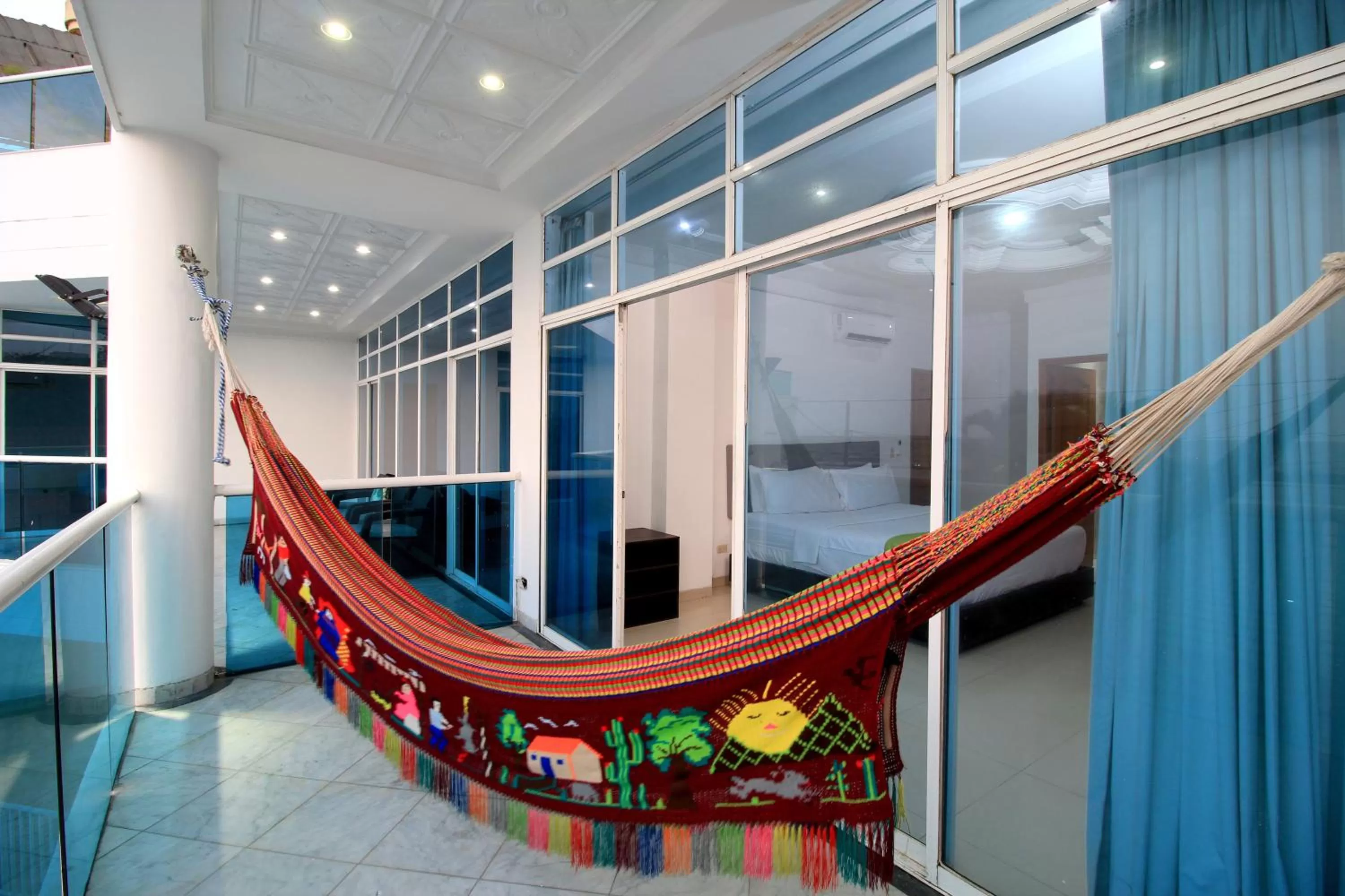 Balcony/Terrace in Hotel Abi Inn By GEH Suites